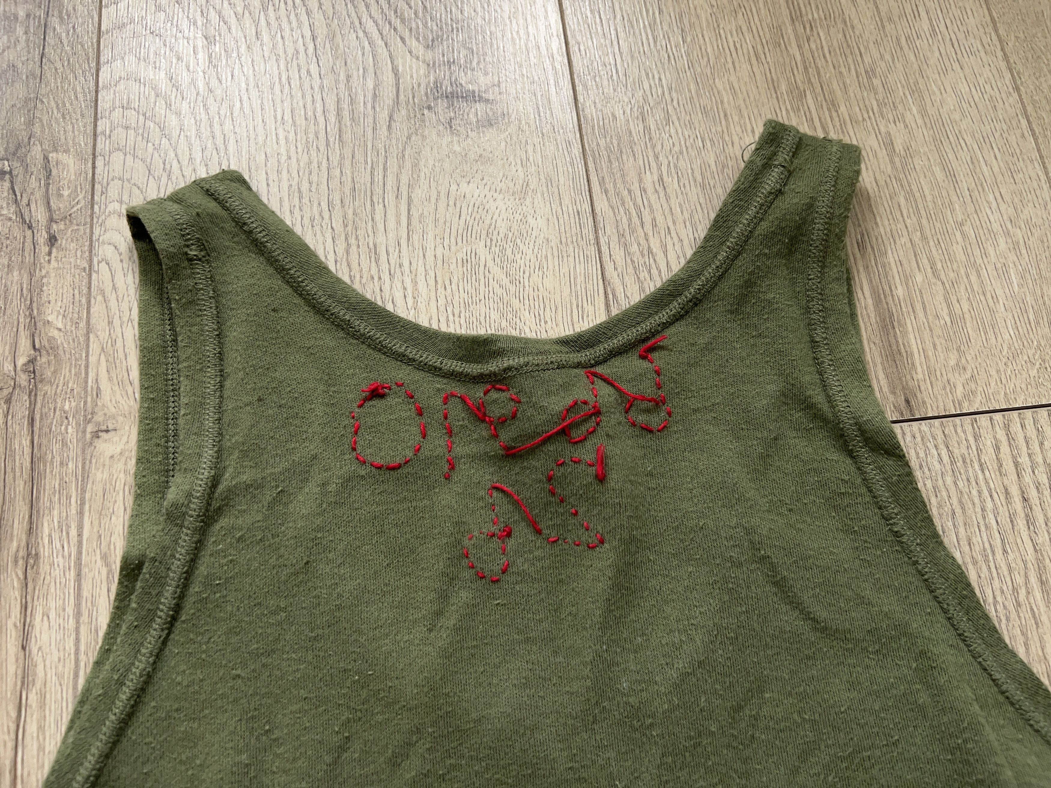 Vintage WW2 1960s Korps Mariniers Army Dutch Uniform Tank Top Shirt Size US S / EU 44-46 / 1 - 7 Thumbnail