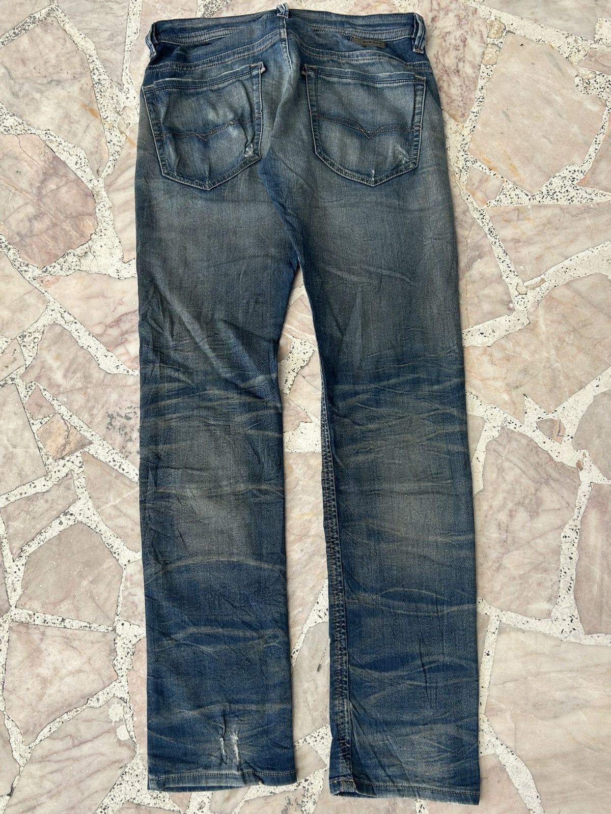 Diesel Diesel Biker Sweat Denim Pants Size US 30 / EU 46 - 2 Thumbnail