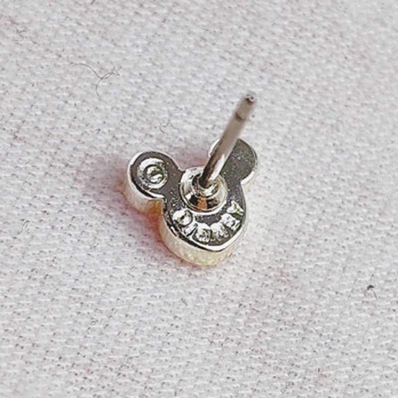 Disney Disney Parks October Birthstone Mickey Earrings Pink Crystal Size ONE SIZE - 7 Thumbnail