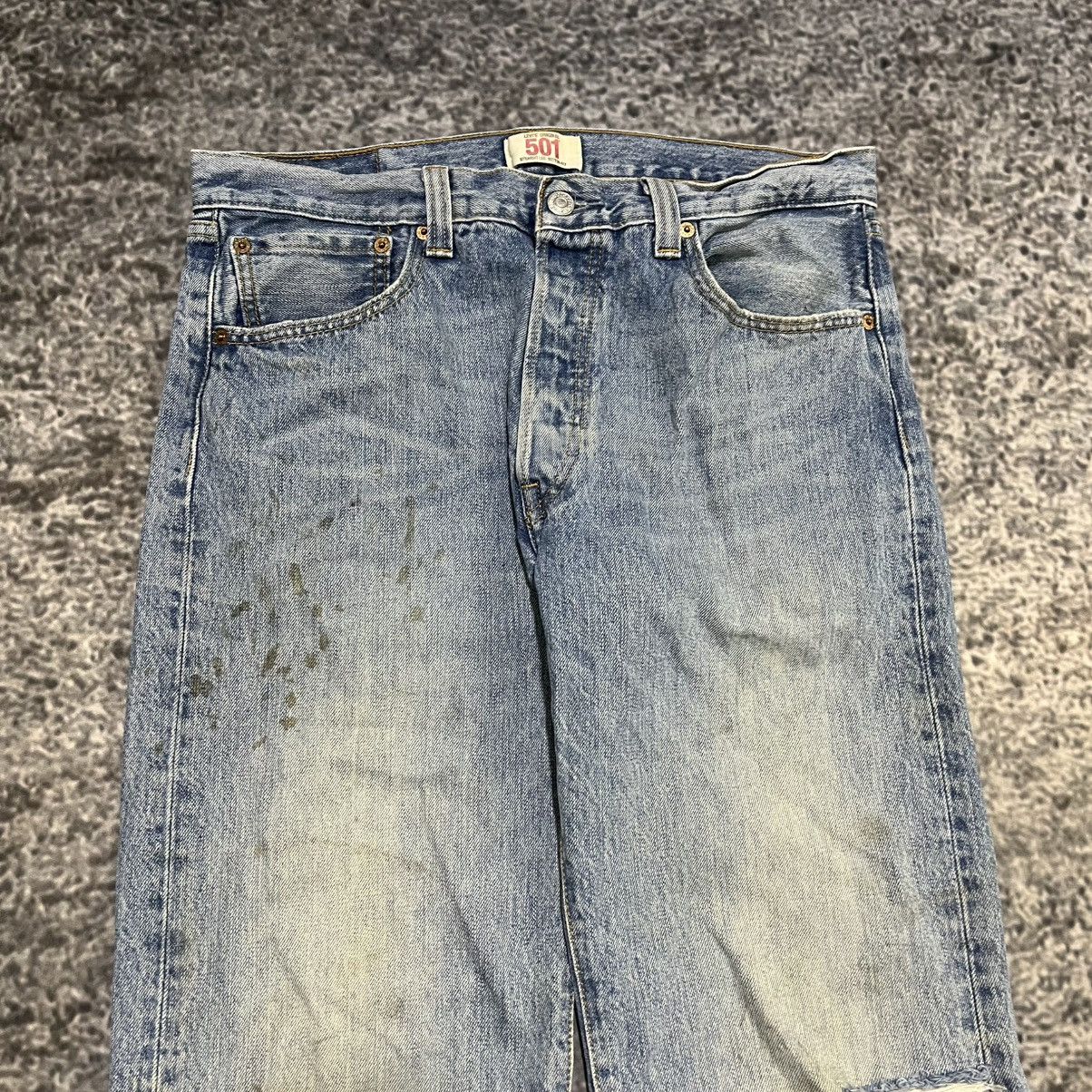 Levi's Vintage Levi's 501 Button Fly Blue Faded Baggy Skater Jeans Size US 34 / EU 50 - 9 Thumbnail