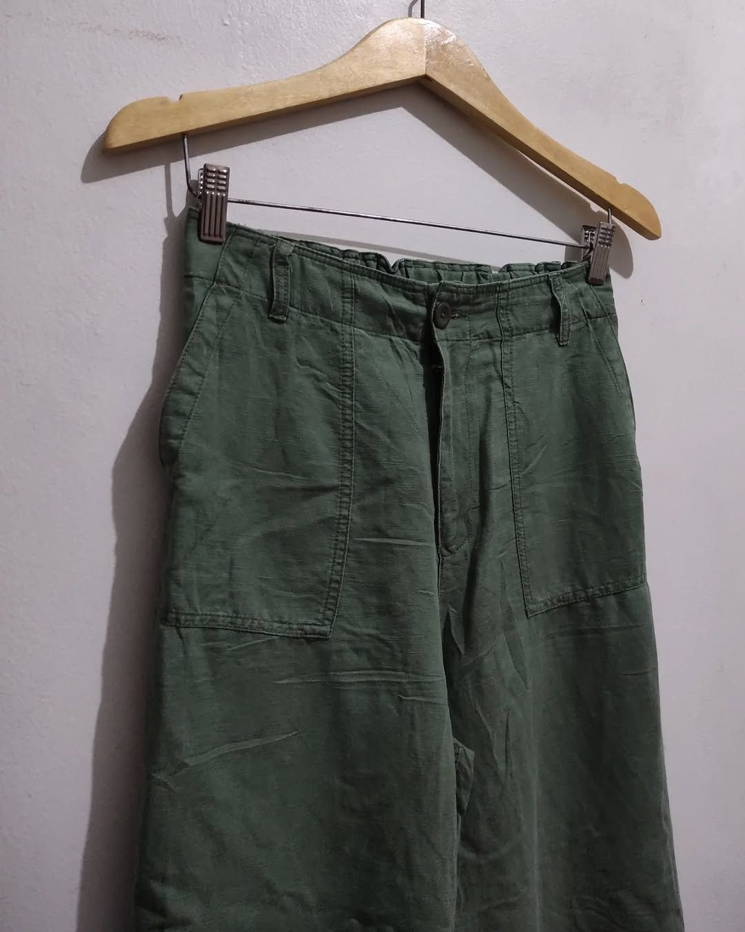 Global Work × Japanese Brand Global Work Fatigue Pants Green Army Size US 30 / EU 46 - 10 Thumbnail