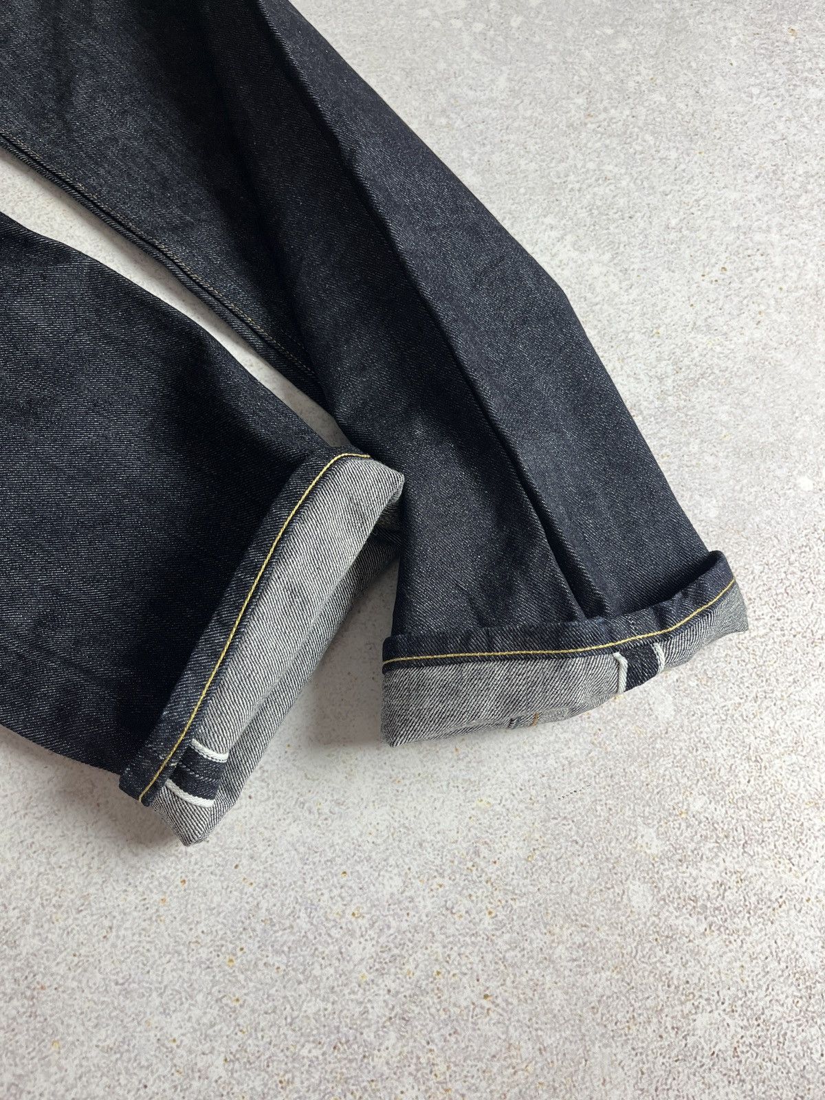 Lee DDP Lee Jeans 32x32 Mens 101Z Raw Selvedge Denim Jeans Size US 32 / EU 48 - 11 Thumbnail