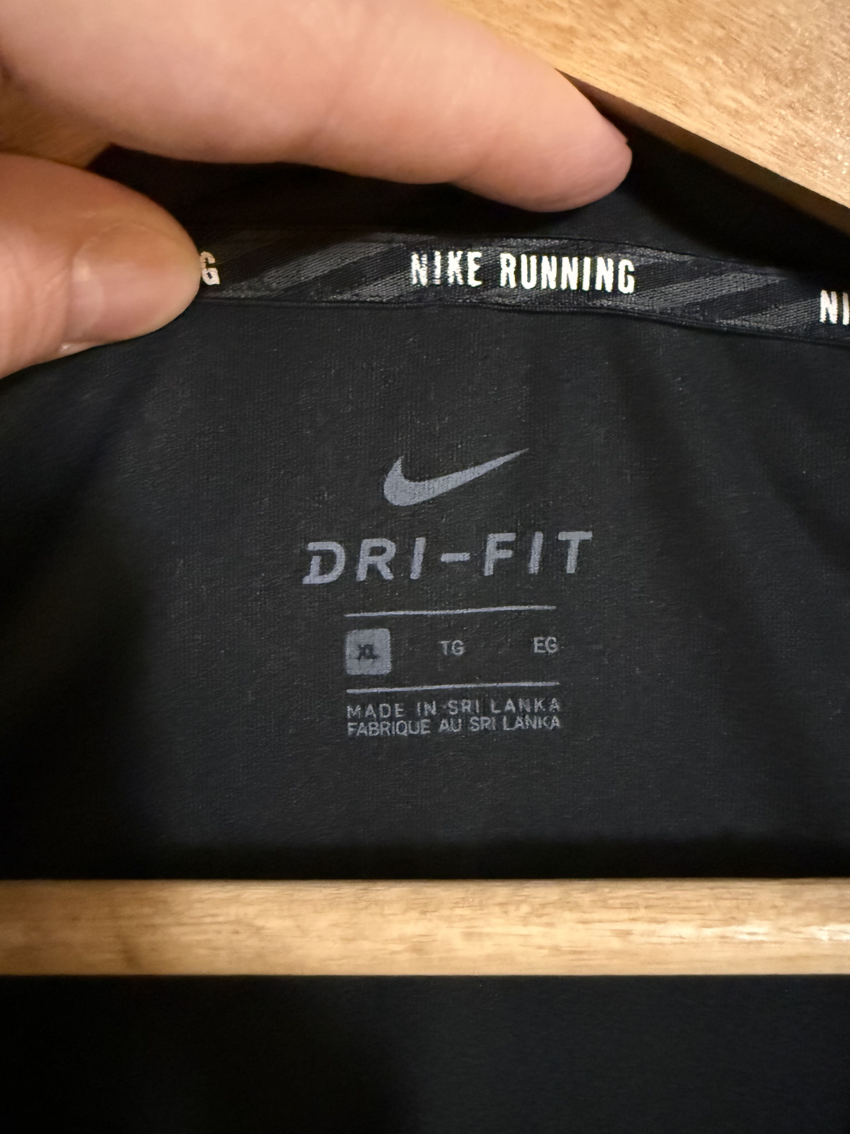Nike Nike DRI-Fit Running Shirt Size US XL / EU 56 / 4 - 4 Thumbnail