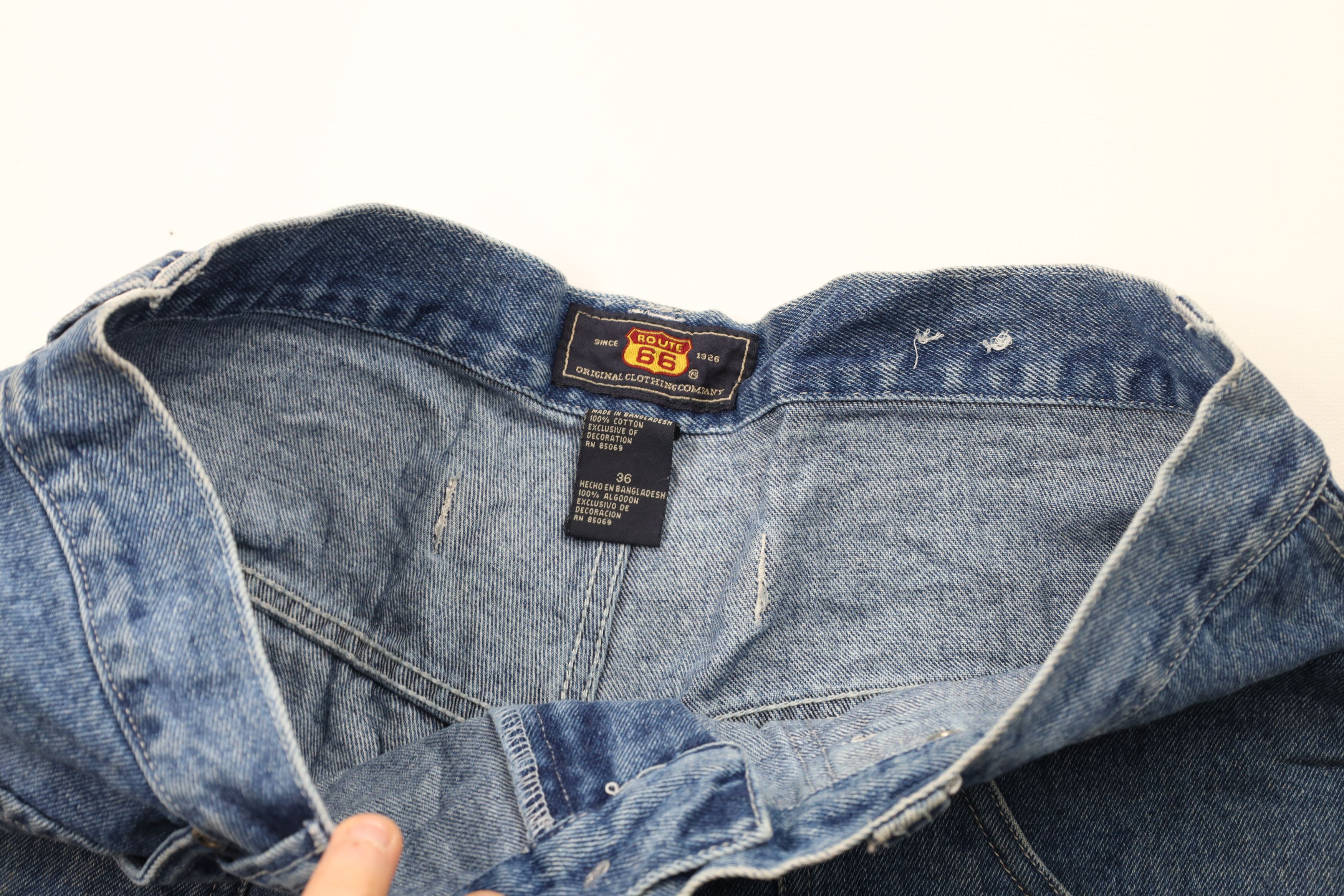 Vintage Vintage 90s Streetwear Big Pocket Denim Jean Shorts Jorts Size US 36 / EU 52 - 8 Thumbnail
