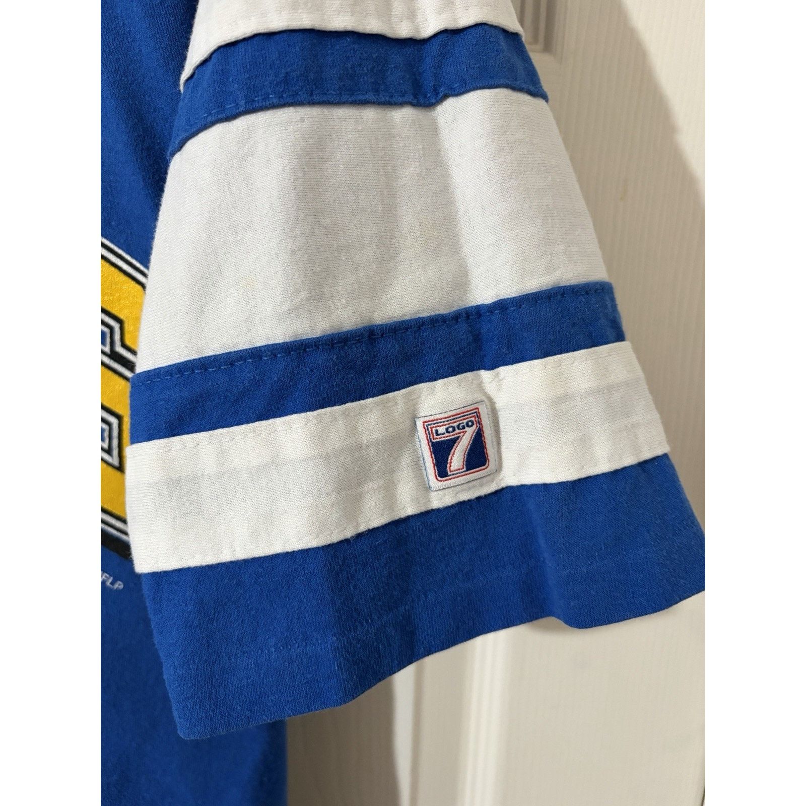 Logo 7 Vtg 90s Los Angeles Rams Logo 7 Shirt Sz M Made In USA NFL Size US M / EU 48-50 / 2 - 3 Thumbnail