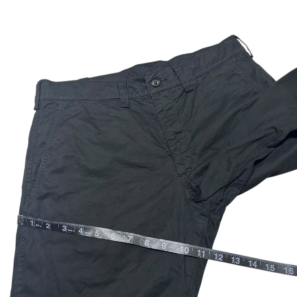 Comme des Garcons Homme 708 Comme Des Garcons Homme pants men cotton rare Black Size US 31 - 10 Thumbnail