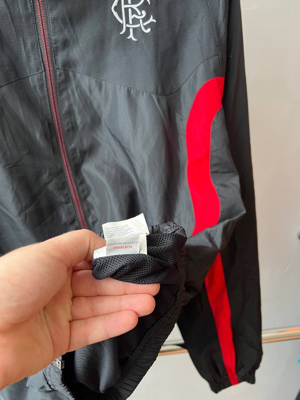 Umbro 2009/10 RANGERS GLASGOW TRAINING SOCCER TRACK ZIP JACKET SZM Size US M / EU 48-50 / 2 - 12 Thumbnail
