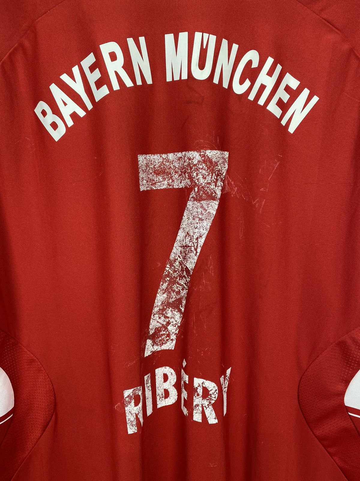 Vintage Vintage FC Bayern Munchen Soccer Jersey T-shirt Ribery Top Size US XXL / EU 58 / 5 - 12 Thumbnail