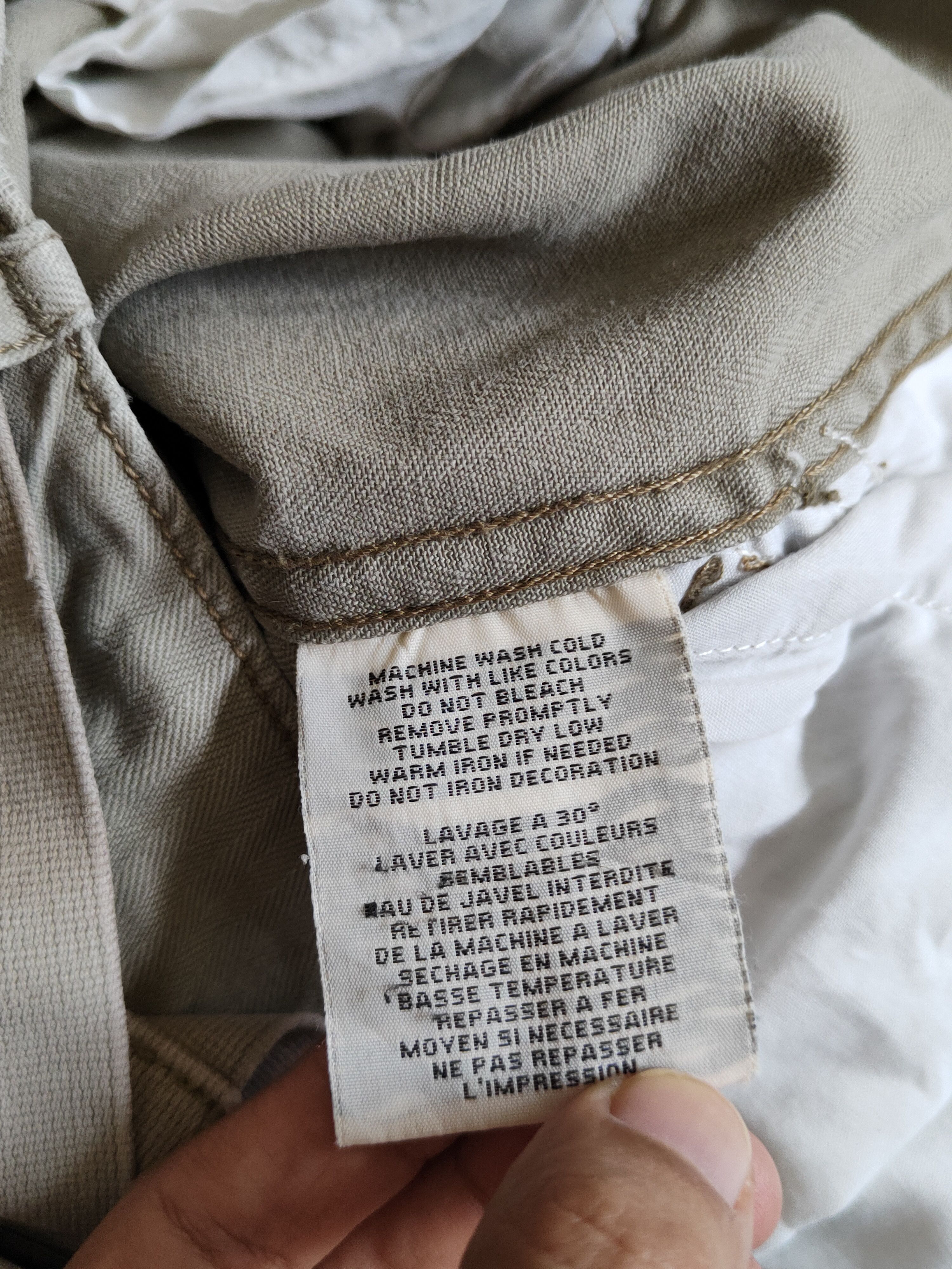 Polo Ralph Lauren Ralph Lauren Beige Multipocket Tactical Denim #S1471 Size US 30 / EU 46 - 14 Thumbnail