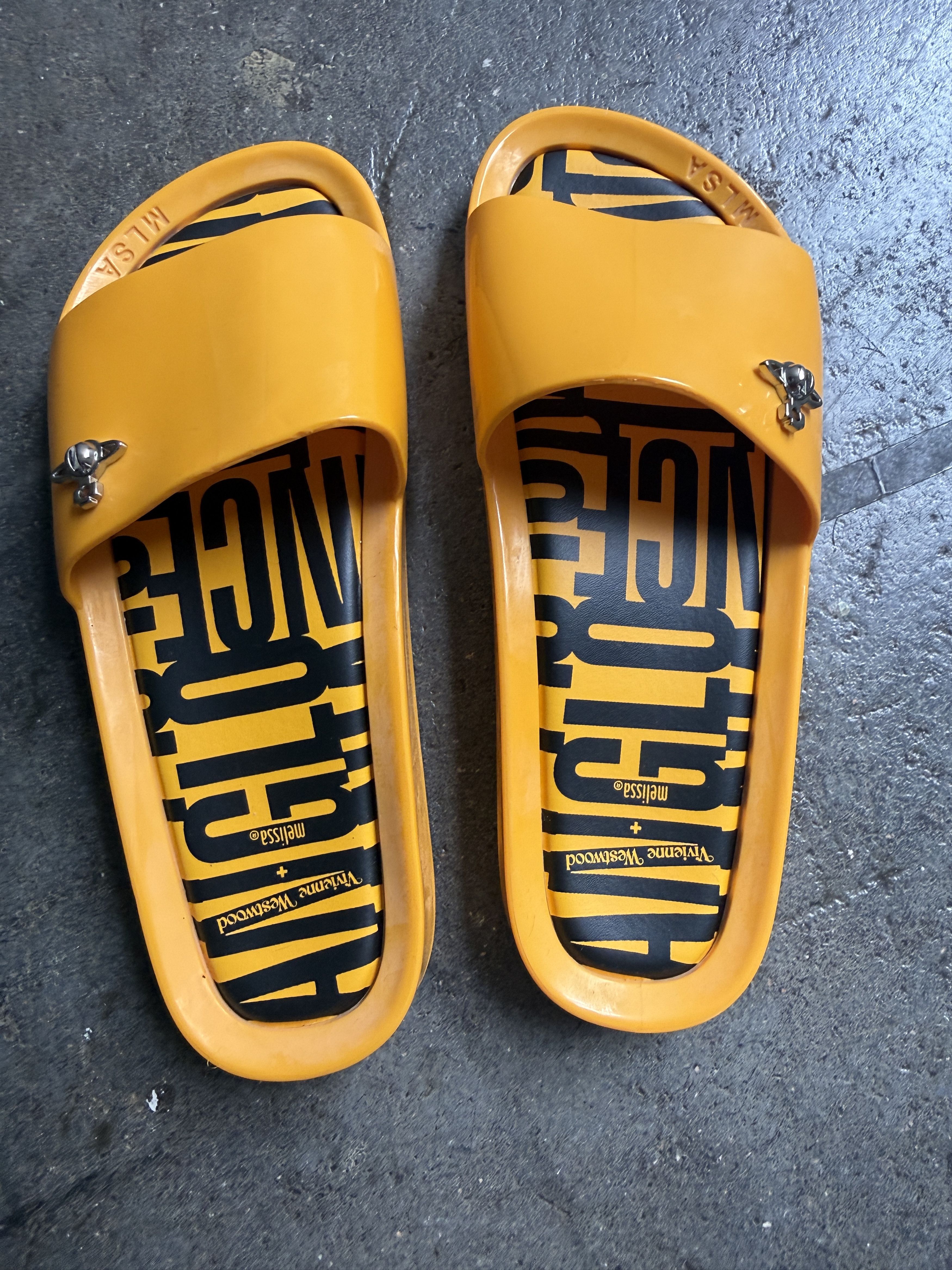 Vivienne Westwood New Vintage Melissa Sandal w/ Metal Screw Orb Size US 6 / IT 36 - 3 Thumbnail