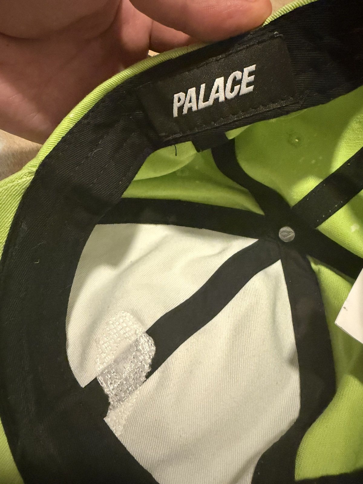 Palace Palace 6-Panel Hat Mojito🍹 Fluo Yellow Size ONE SIZE - 8 Thumbnail