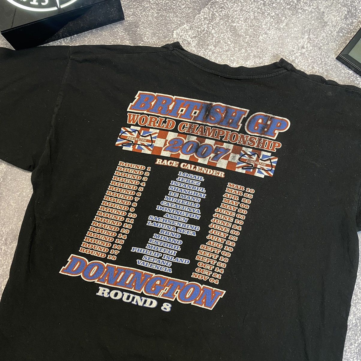 NASCAR Vintage Donington British World championship 2007 racing te Size US M / EU 48-50 / 2 - 16 Thumbnail