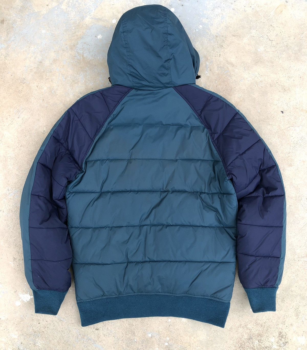American Eagle Outfitters American Eagle AE Men's Puffer Bomber Nylon Hoodie Jacket Size US M / EU 48-50 / 2 - 3 Thumbnail