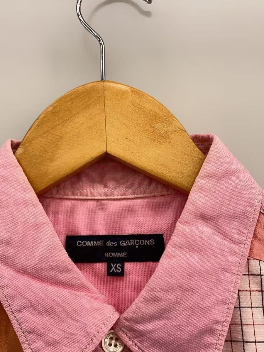 Comme des Garcons × Comme des Garcons Homme Patchwork Short Sleeve Button Shirt Size US XS / EU 42 / 0 - 3 Thumbnail