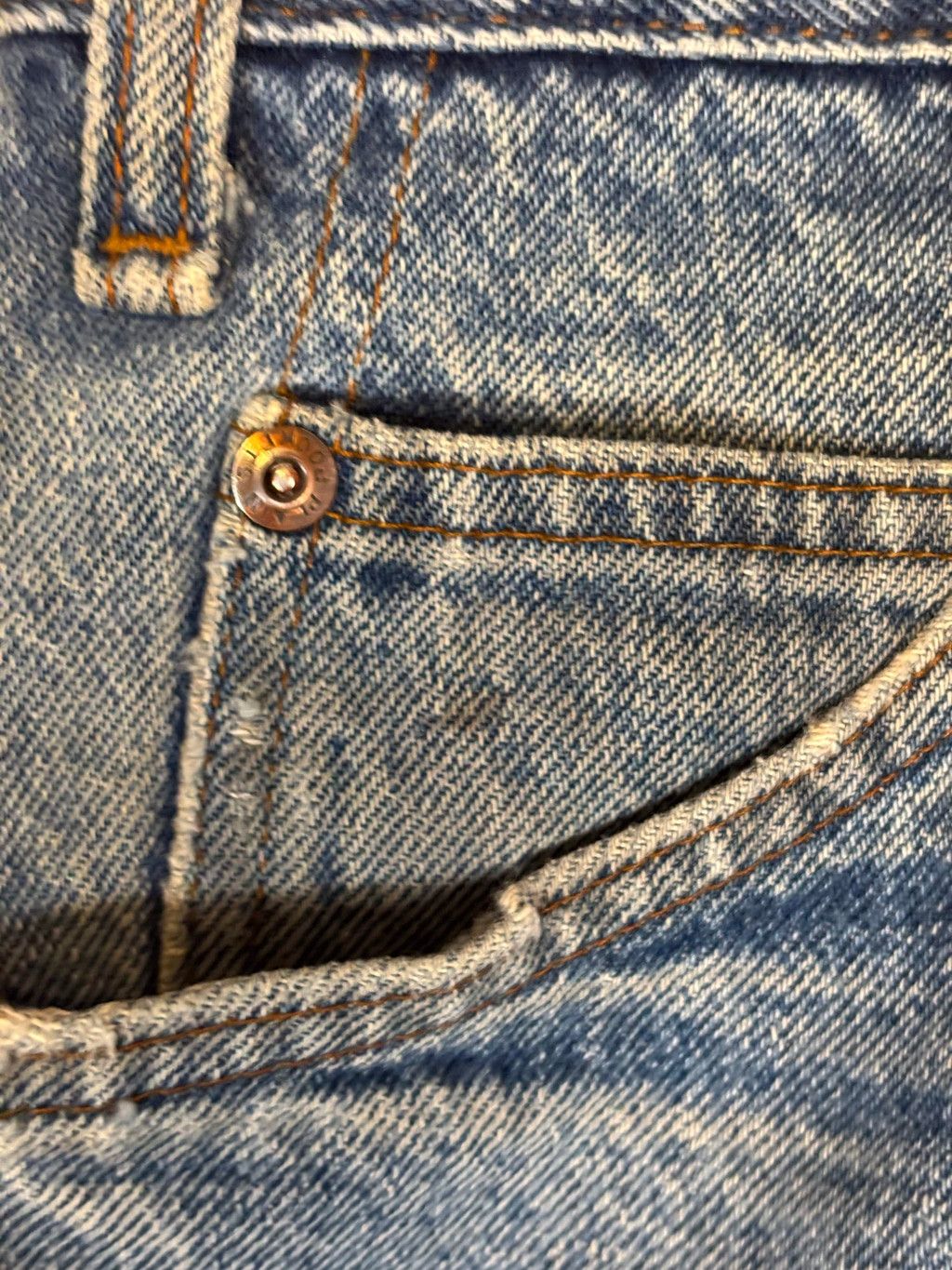 JCPenney JCPenney Jeans Straight Leg Distressed 38x32 Blue Size US 40 / EU 56 - 8 Thumbnail