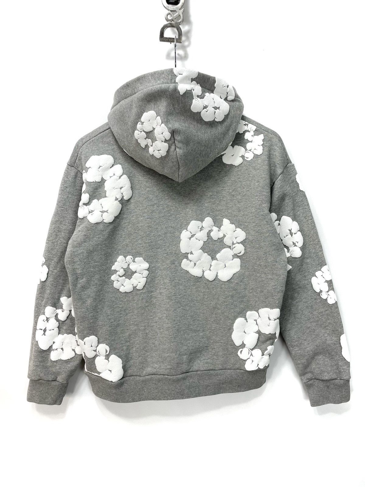 DENIM TEARS Denim Tears Floral Hoodie – Grey – Size S – Made in Portugal Size US S / EU 44-46 / 1 - 3 Thumbnail
