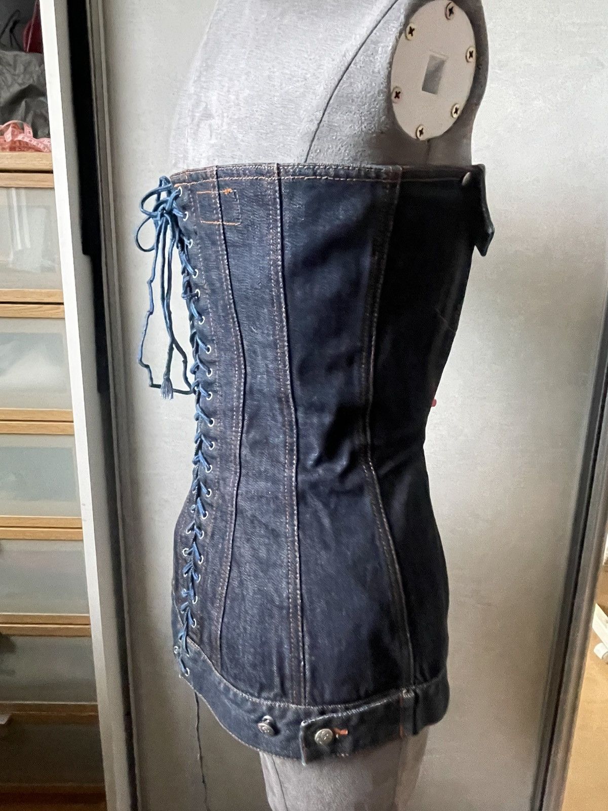 Jean Paul Gaultier JEAN PAUL GAULTIER BUSTIER CORSET Size M / US 6-8 / IT 42-44 - 8 Thumbnail