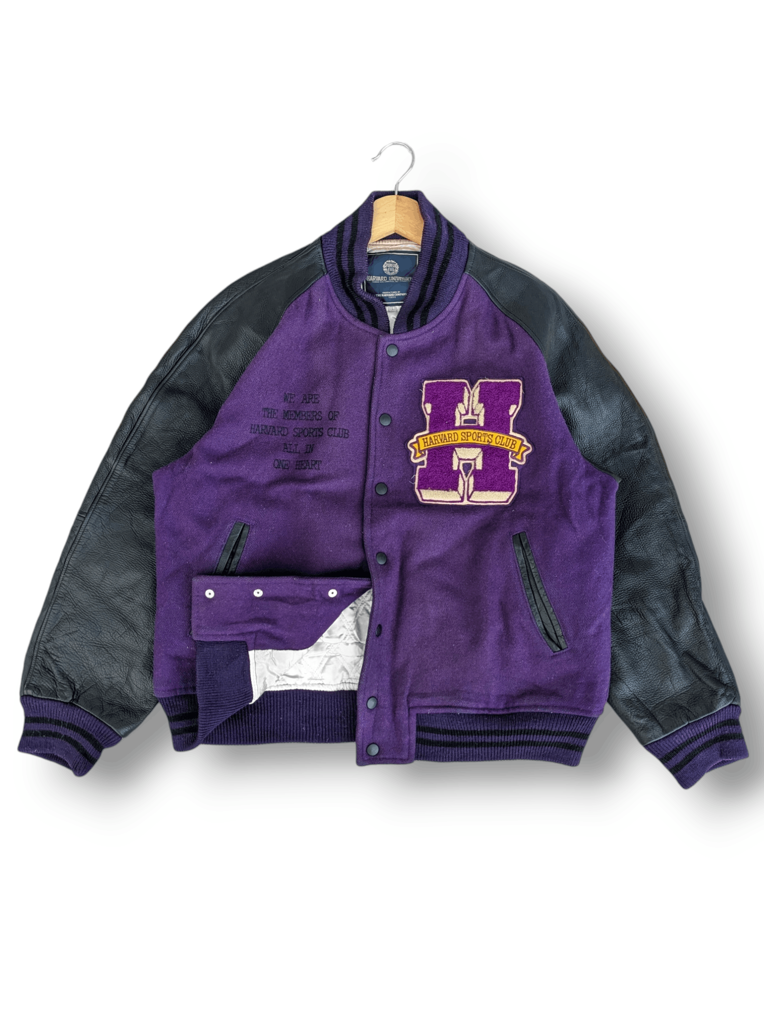 Vintage Harvard Harvard Letterman Jacket Harvard College Ivy Sport