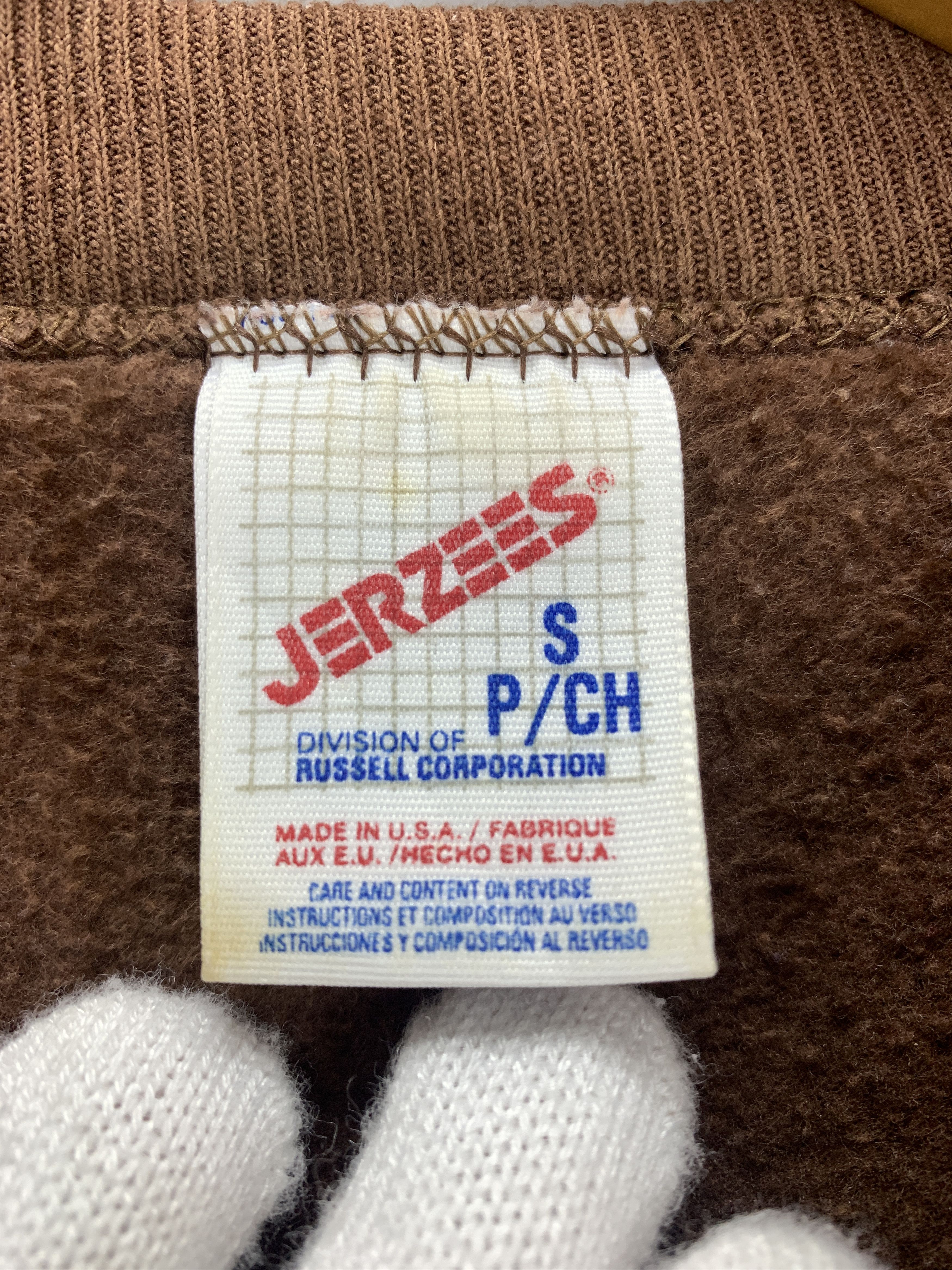 Jerzees 90s Vintage CHEESMAN EXILES Crew Neck Sweatshirt #2277/23 Size US S / EU 44-46 / 1 - 6 Thumbnail