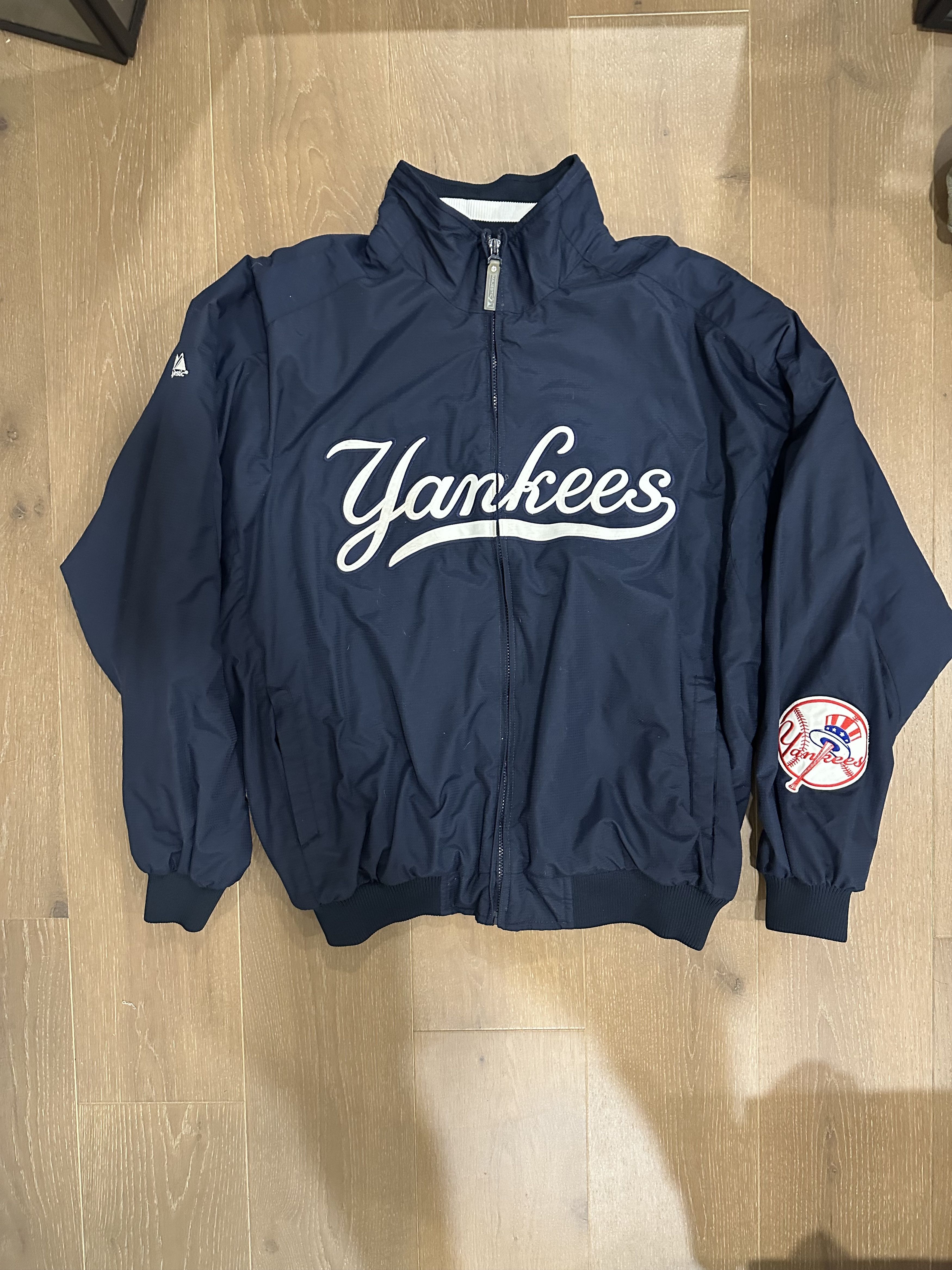 New York Yankees × Vintage Vintage Yankee Majestic Jacket Size US XXL / EU 58 / 5 - 1 Thumbnail