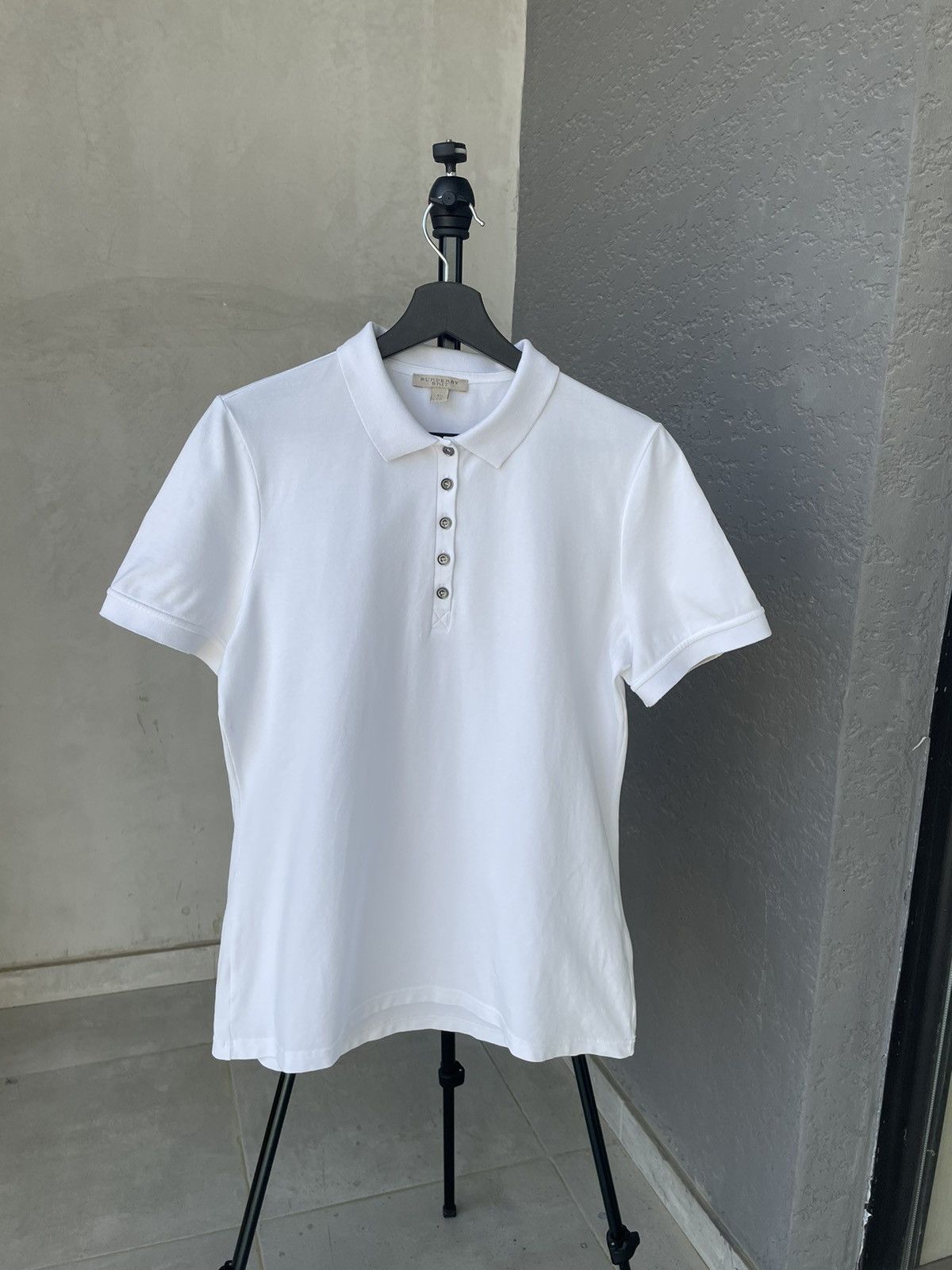 Burberry Burberry Polo Nova Check Details T-Shirt Size XL / US 12-14 / IT 48-50 - 2 Thumbnail