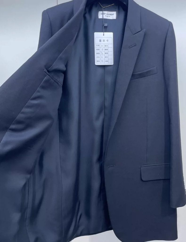 Saint Laurent Paris Saint Laurent ParisBlack classic blazer jacket 2504-Nextar Size US XXS / EU 40 - 4 Thumbnail