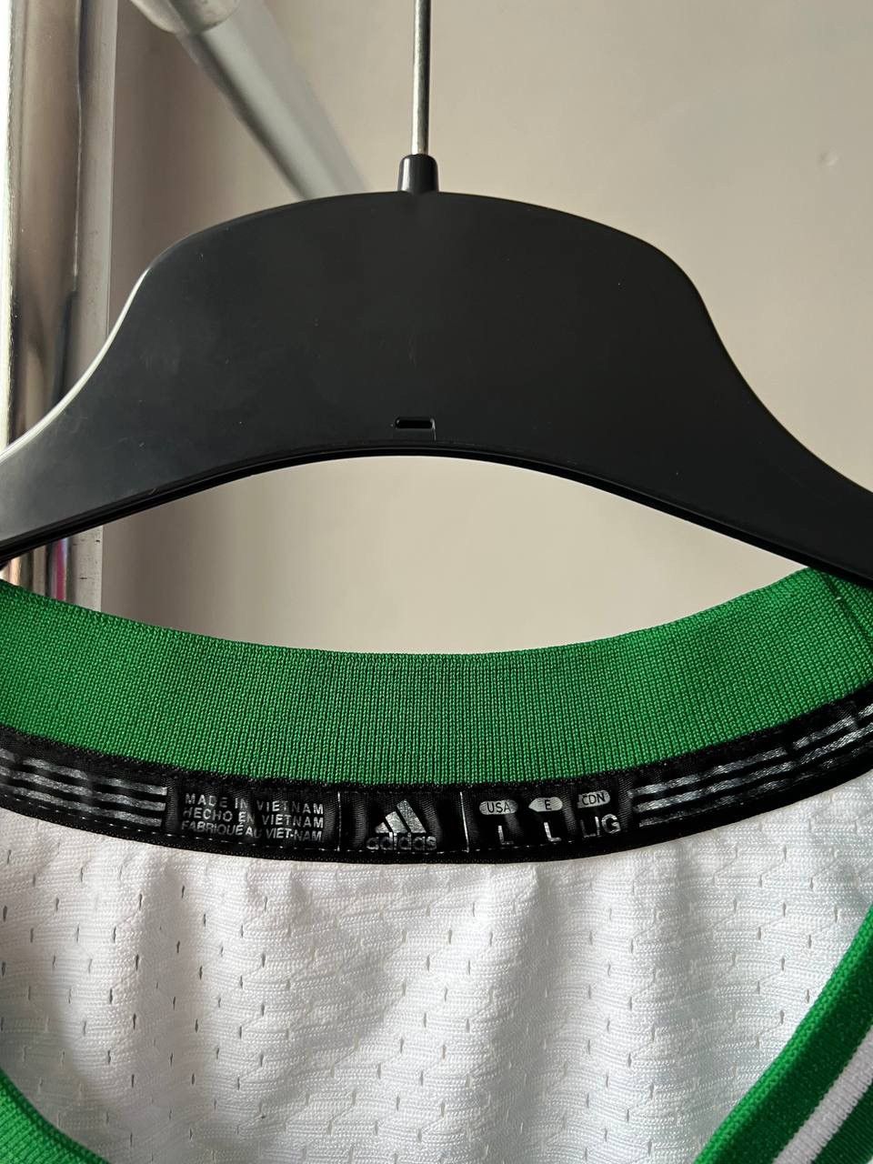 NBA 2014 BOSTON CELTICS #33 BIRD ADIDAS BASKETBALL JERSEY SZ L Size US L / EU 52-54 / 3 - 7 Thumbnail