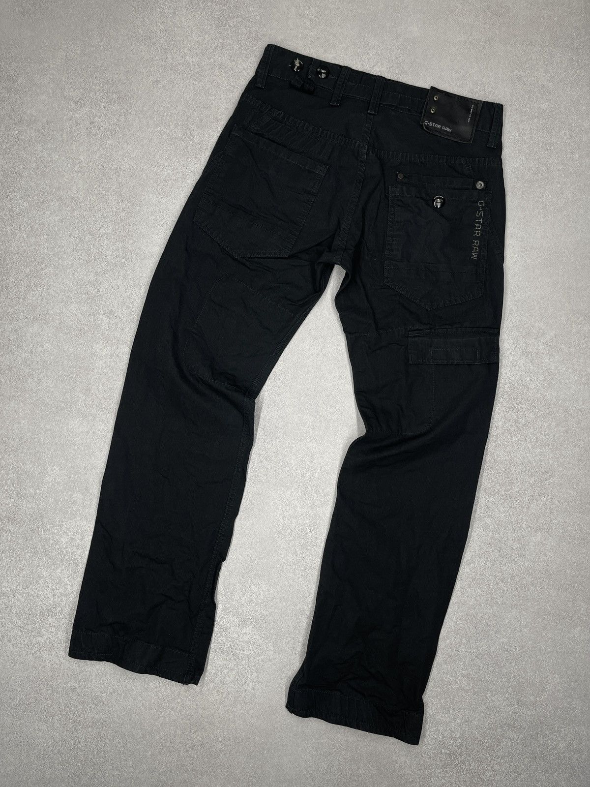 G-Star G-Star Raw WP Parker Radar Cargo Pants Black Multipocket Size US 30 / EU 46 - 1 Thumbnail