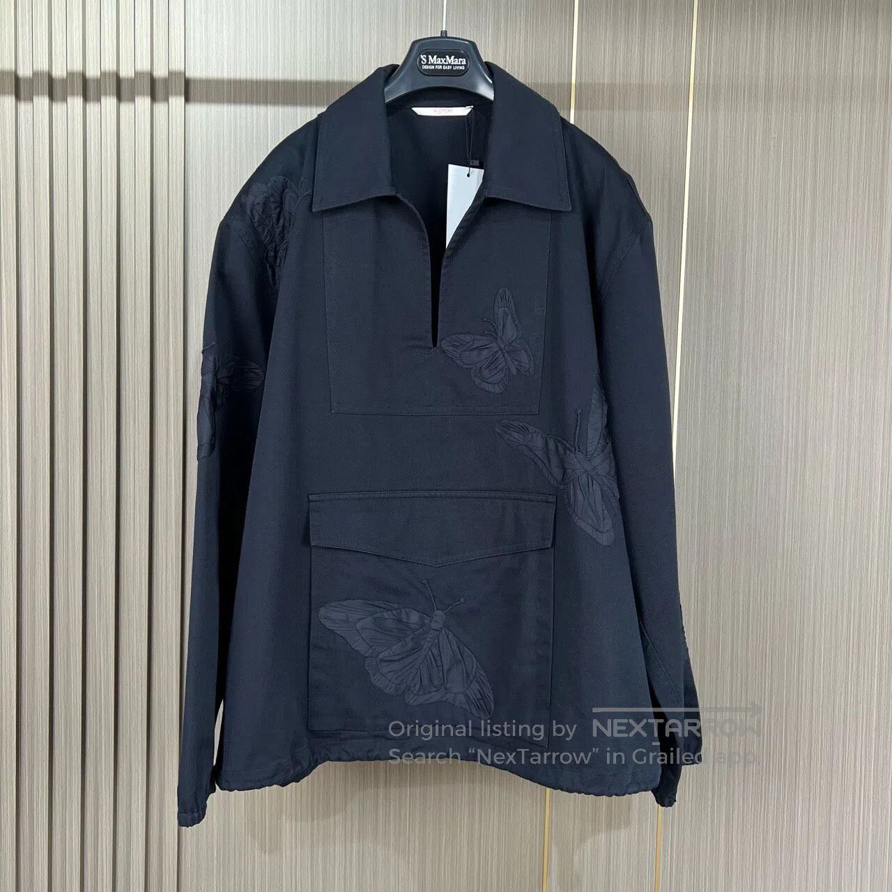 Valentino Valentino Runway Butterfly Embroidered Outdoor Jacket| Size M / US 6-8 / IT 42-44 - 1 Thumbnail