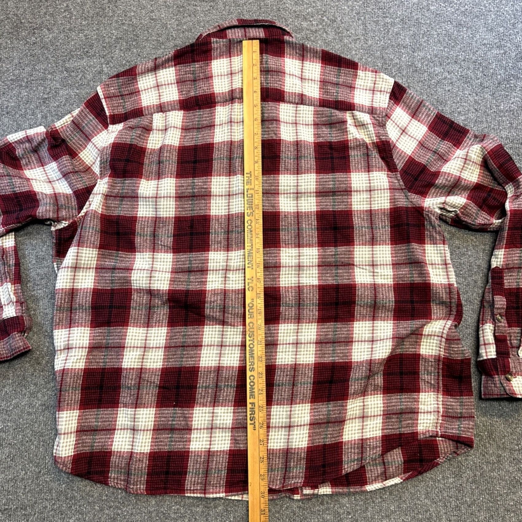 Lucky Brand Lucky Brand Shirt Mens XXL Red Flannel Classic Fit Outdoors Hiking Lumberjack Shirt Size US XXL / EU 58 / 5 - 6 Thumbnail