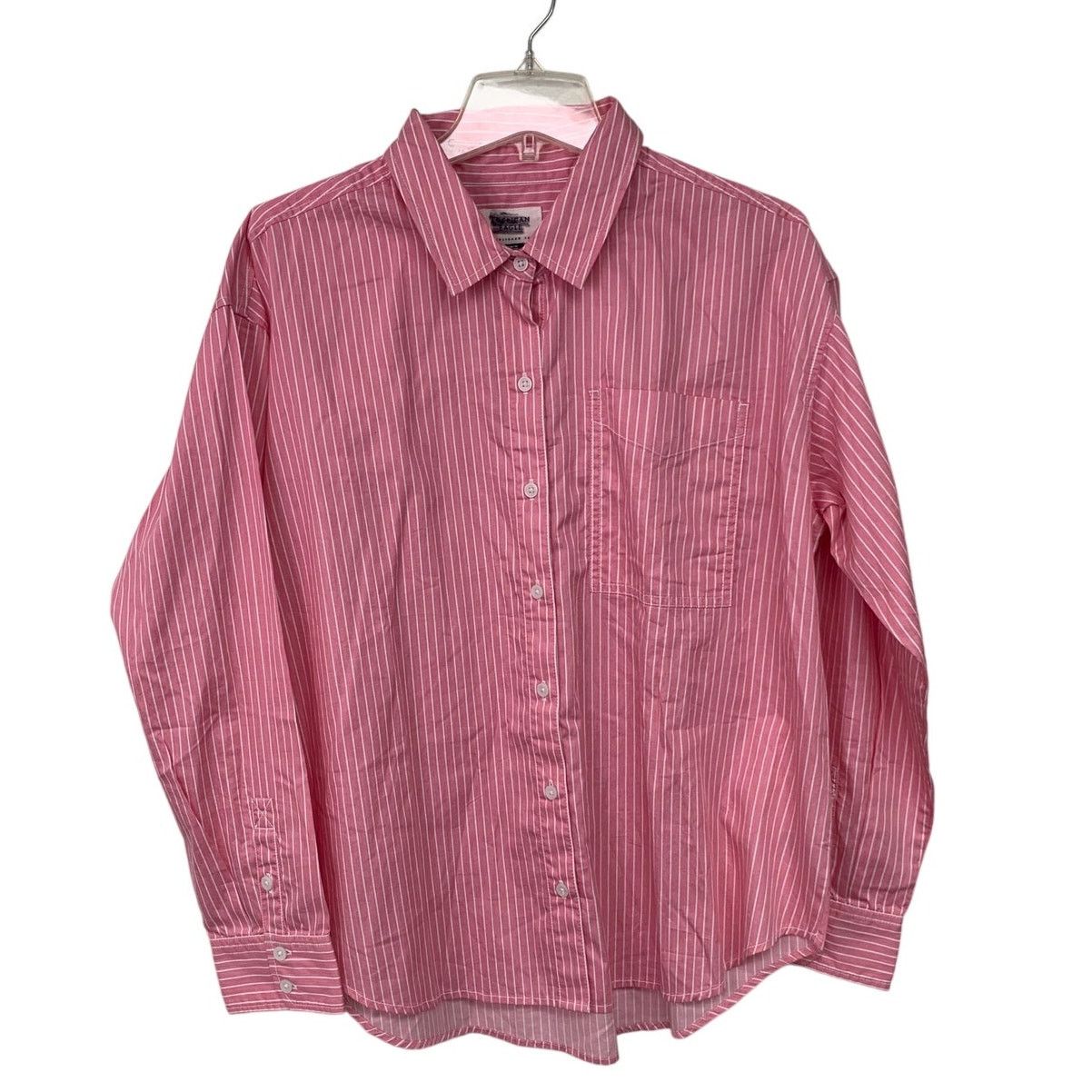 American Eagle Outfitters 2 New American Eagle Womens Medium Button Down Shirts Size M / US 6-8 / IT 42-44 - 2 Thumbnail