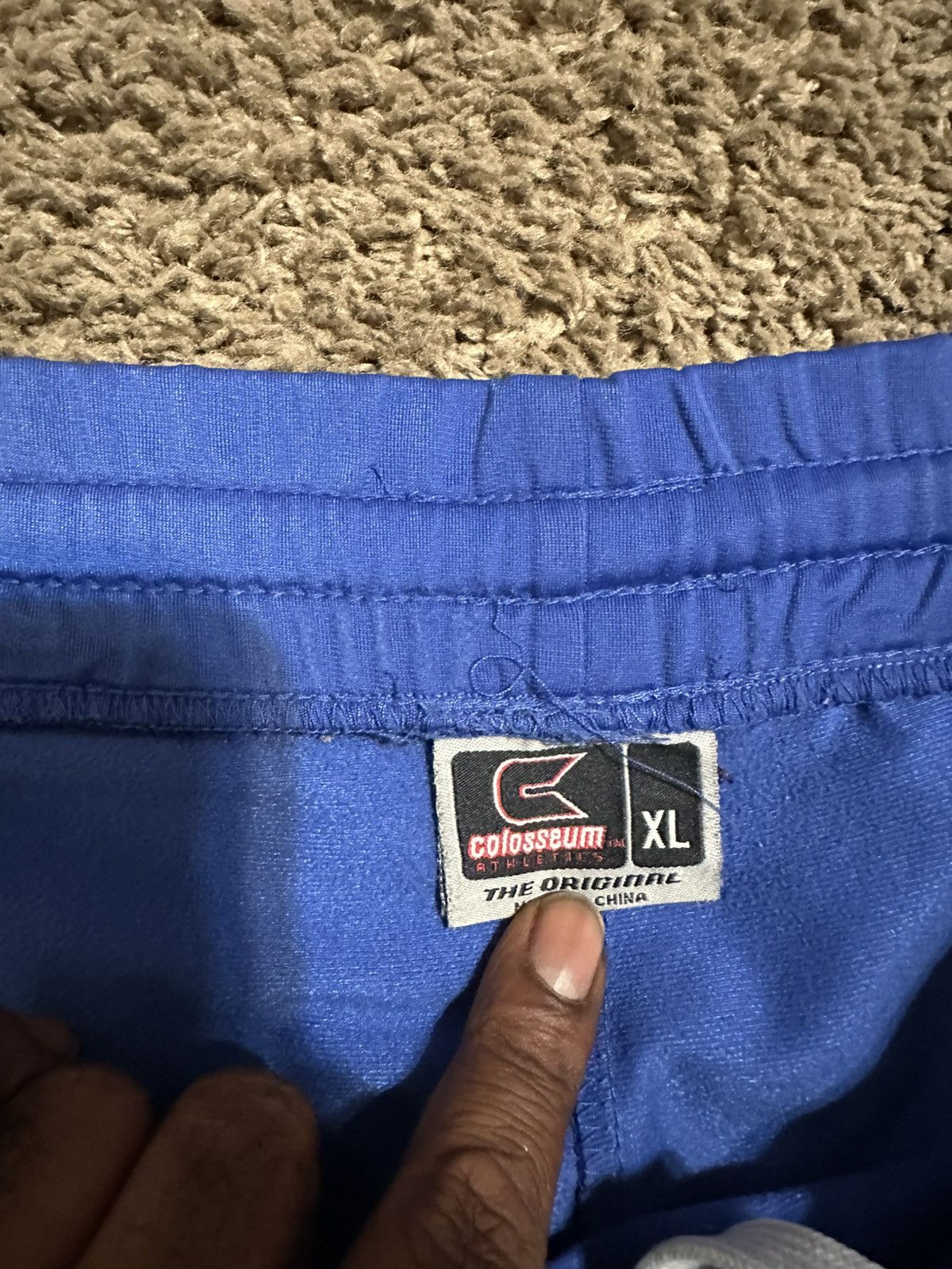 NCAA × Vintage Vintage NCAA Memphis Tigers “royal” shorts 90s size Xl Size US 36 / EU 52 - 4 Thumbnail