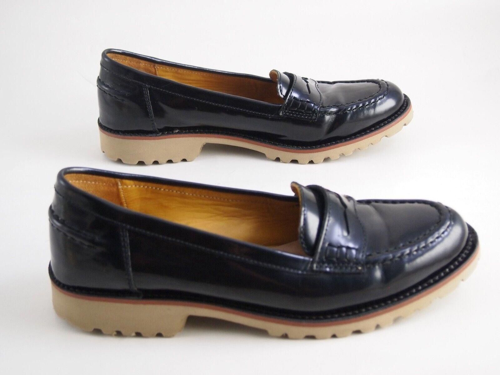 Ludwig Reiter Ludwig Reiter Penny Loafers Black Leather EU 38.5 US 8.5 Size US 8.5 / IT 38.5 - 5 Thumbnail