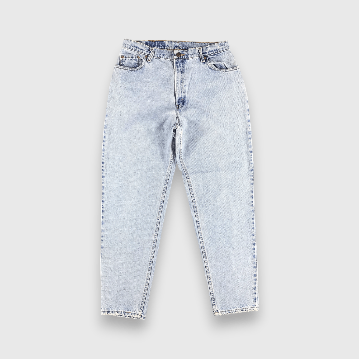 Levi's 90s Vintage Light Wash Levis 551 Jeans-J1583 Size US 33 - 1 Thumbnail