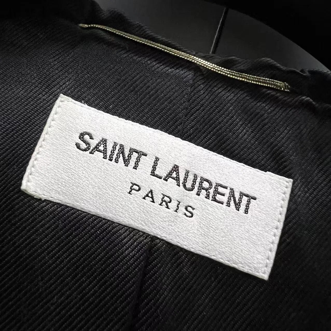Saint Laurent Paris Saint Laurent Striped Hooded Zip Jacket. Size US M / EU 48-50 / 2 - 3 Thumbnail