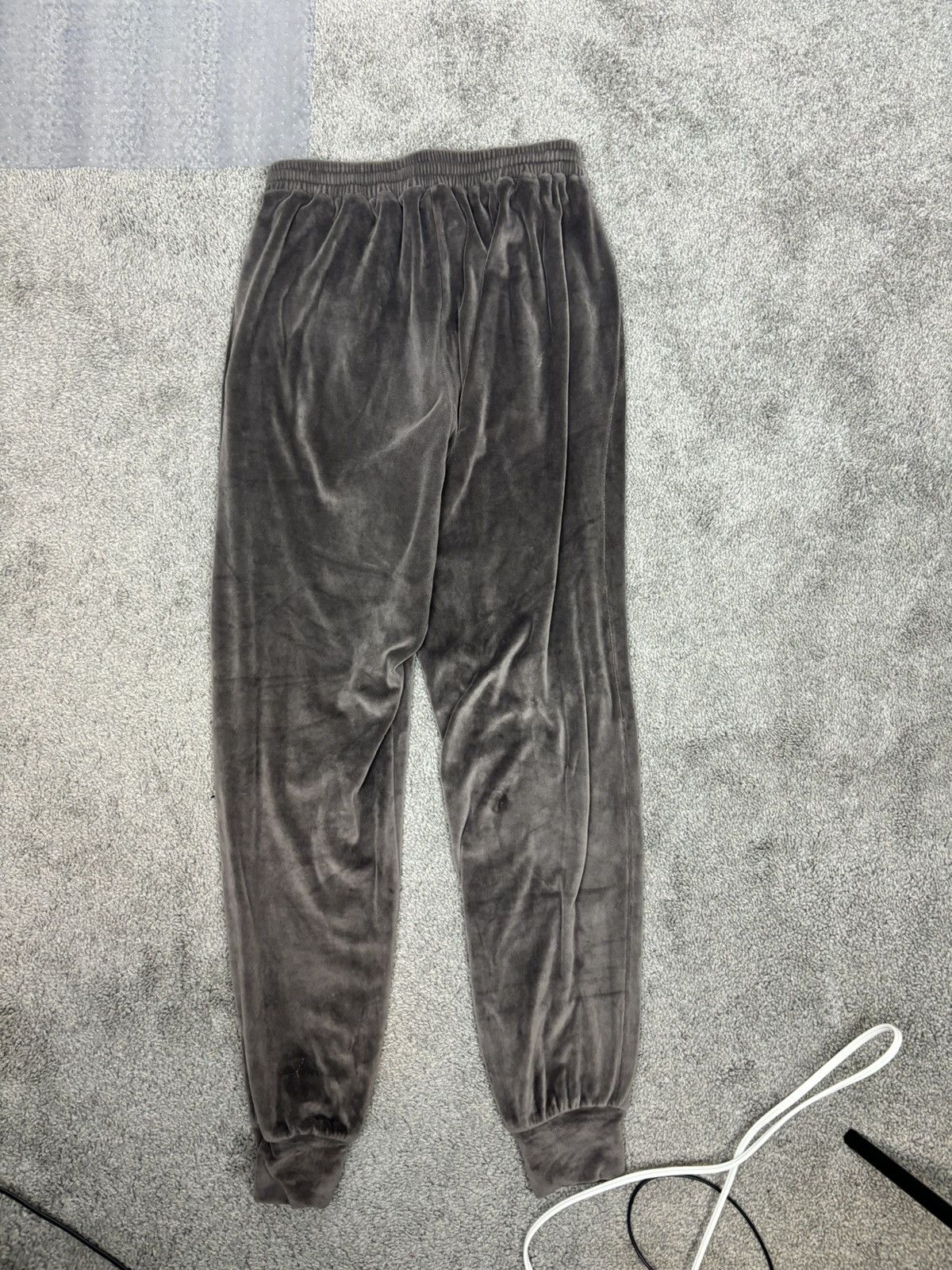 SKIMS SKIMS Velour Jogger Women’s Sz s Sienna Brown Zip Pockets Size 26" / US 2 / IT 38 - 3 Thumbnail