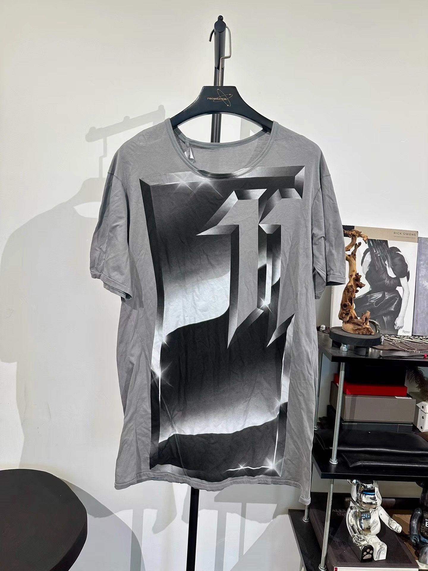 11 By Boris Bidjan Saberi 11by BBS Logo Print T-Shirt K35 Size US L / EU 52-54 / 3 - 1 Thumbnail