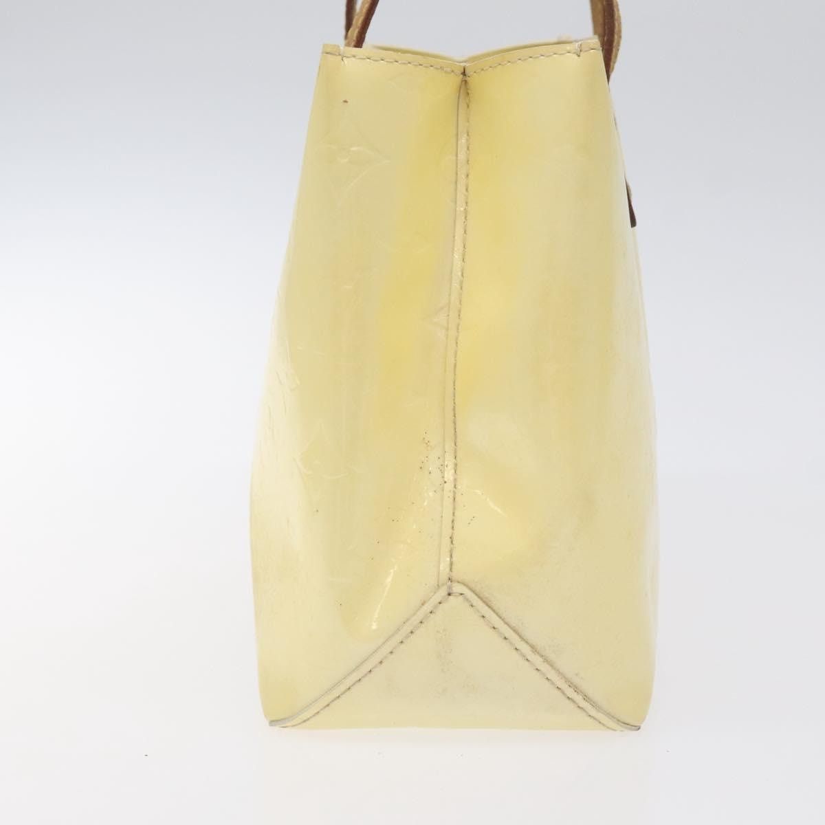 Louis Vuitton LOUIS VUITTON Monogram Vernis Reade PM Hand Bag Perle M91336 Size ONE SIZE - 4 Thumbnail