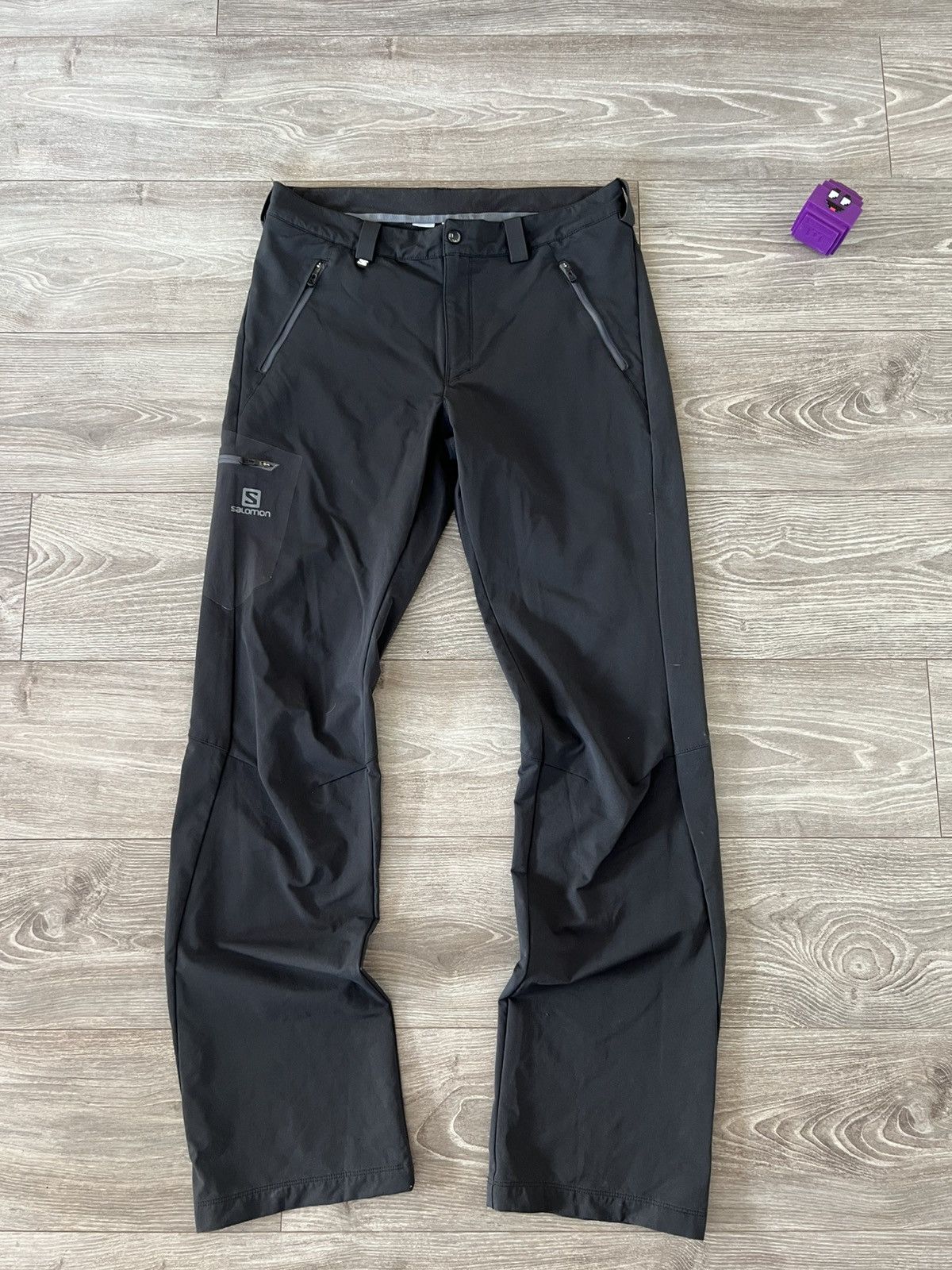 Salomon Salomon Lab System Outdoor Climawind S Logo Trail Pants Size US 30 / EU 46 - 9 Thumbnail