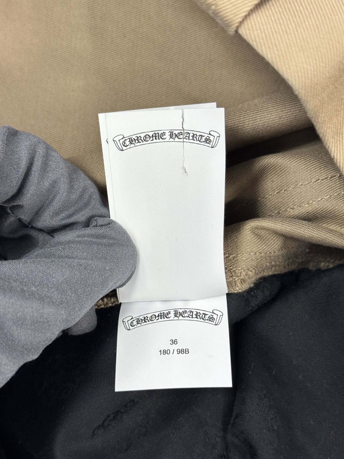 Chrome Hearts LEATHER CROSS PATCH CARPENTER PANTS Size US 36 / EU 52 - 14 Thumbnail