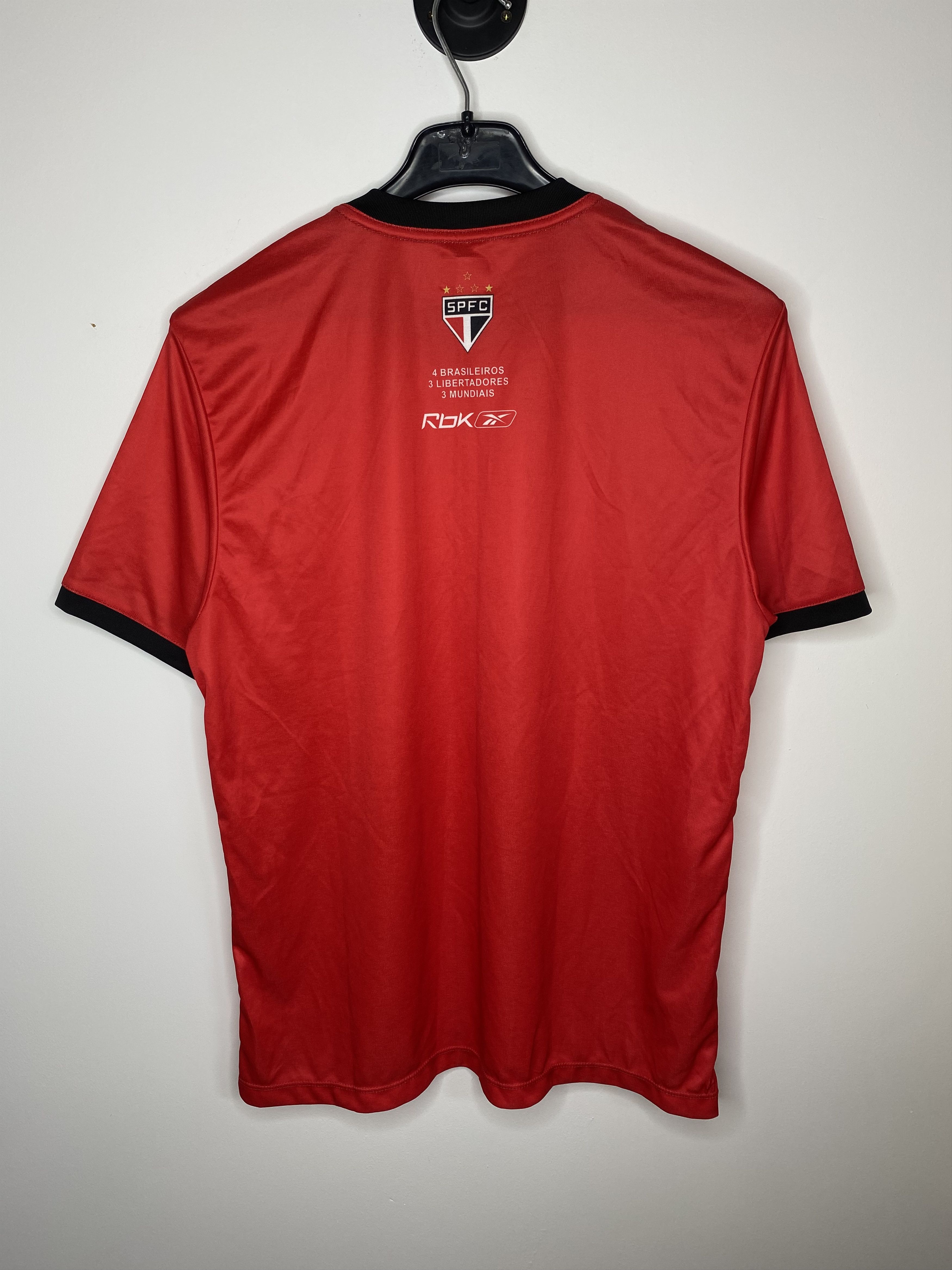 Reebok SAO PAULO SPFC 4-3-3 FOOTBALL SHIRT SOCCER JERSEY REEBOK Size US L / EU 52-54 / 3 - 2 Thumbnail