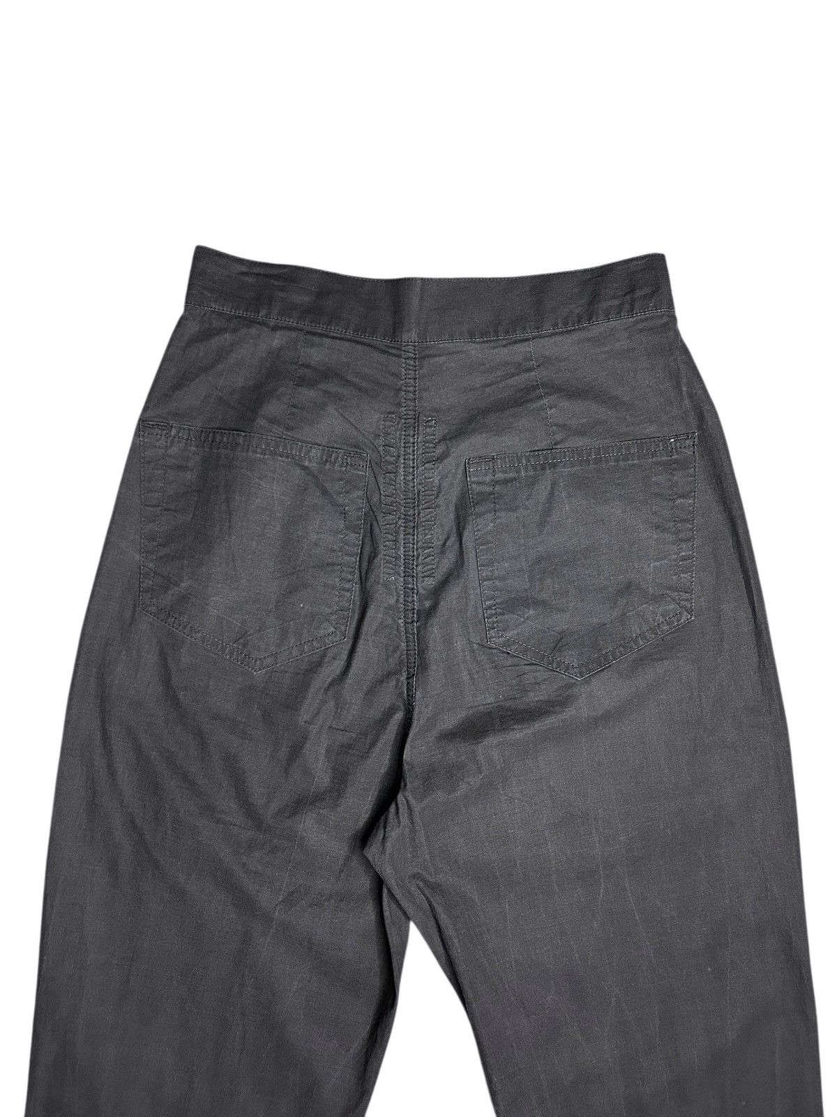 Rick Owens Drkshdw S/S 22 Bolans Cut Trousers Size 25" / US 0 / IT 36 - 7 Thumbnail