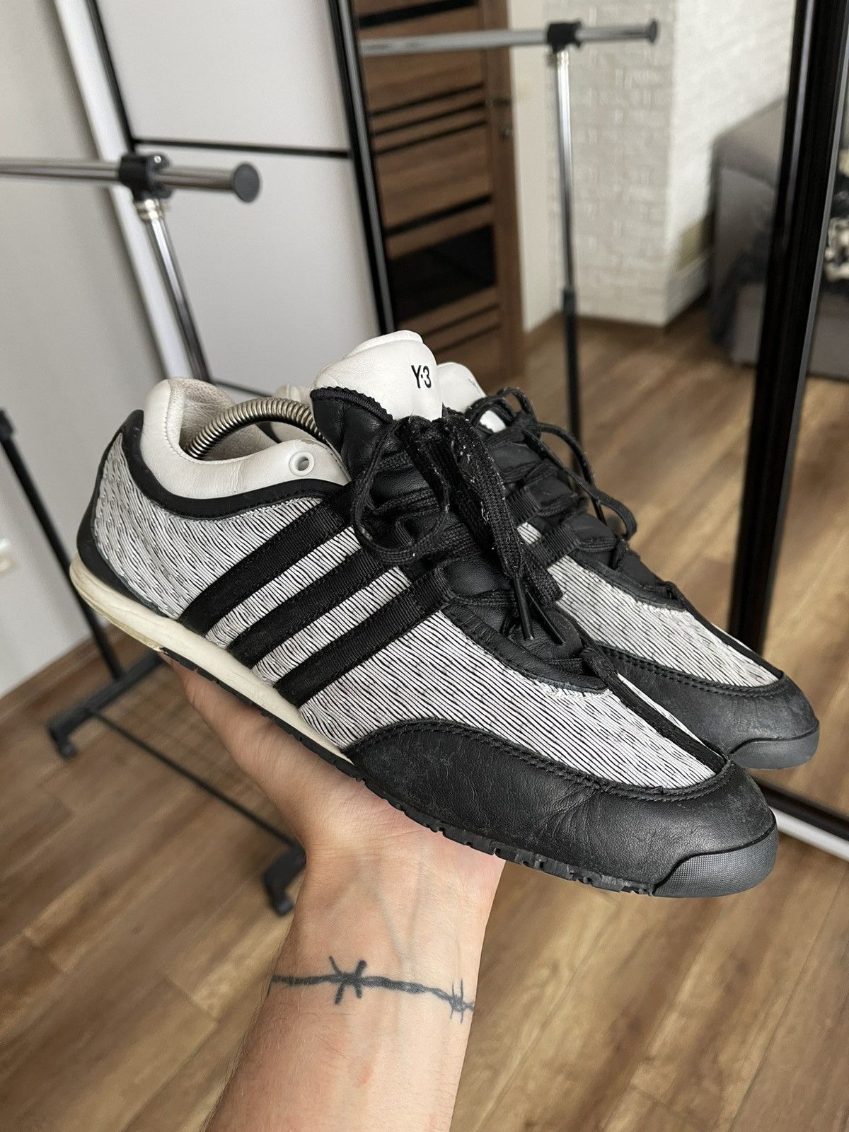Y-3 Adidas Y-3 Yohji Yamamoto Sneakers Shoes Low Top Size US 9 / EU 42 - 2 Thumbnail