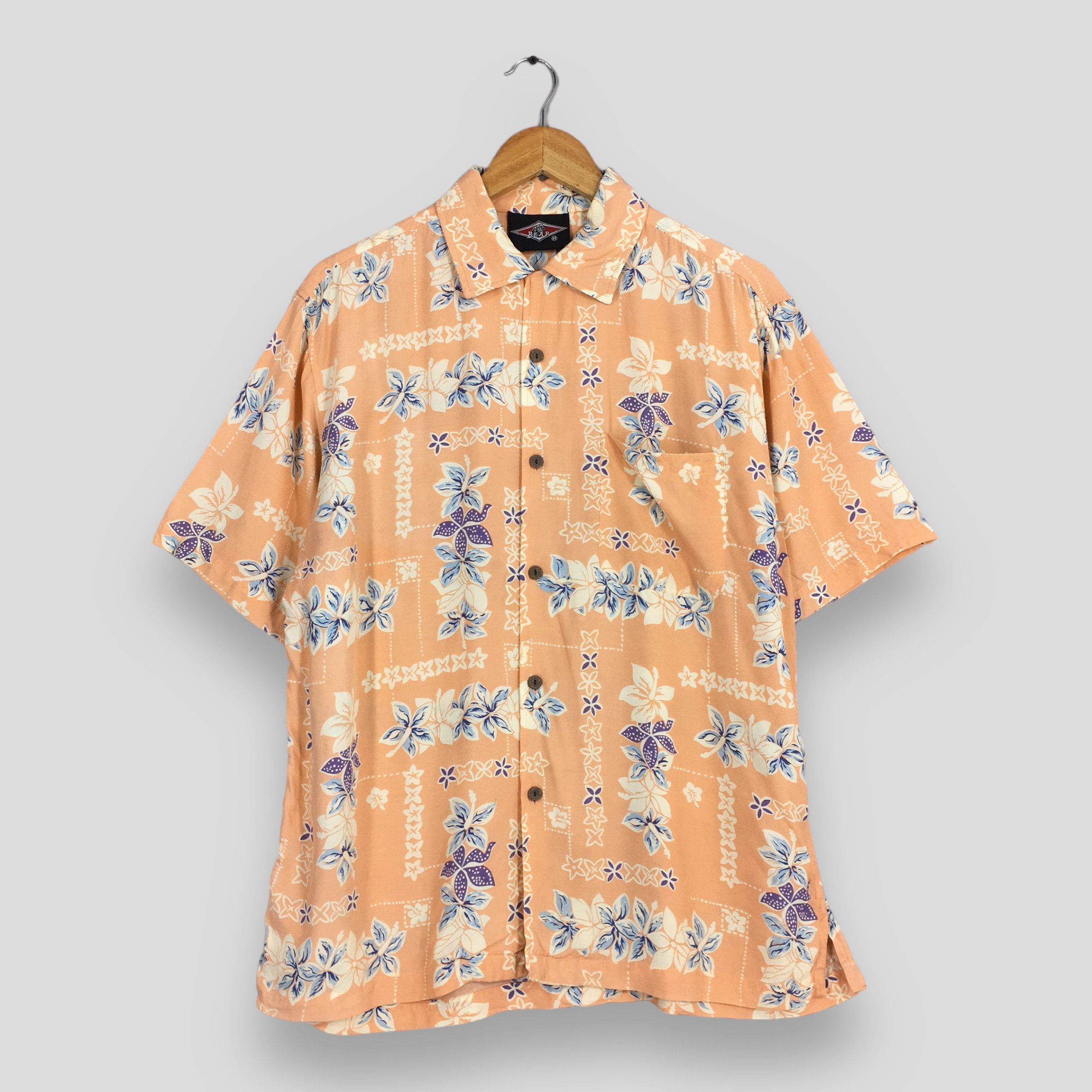 Other Vintage Hawaiian Hibiscus Flower Tropical Shirt Medium Size US M / EU 48-50 / 2 - 1 Thumbnail