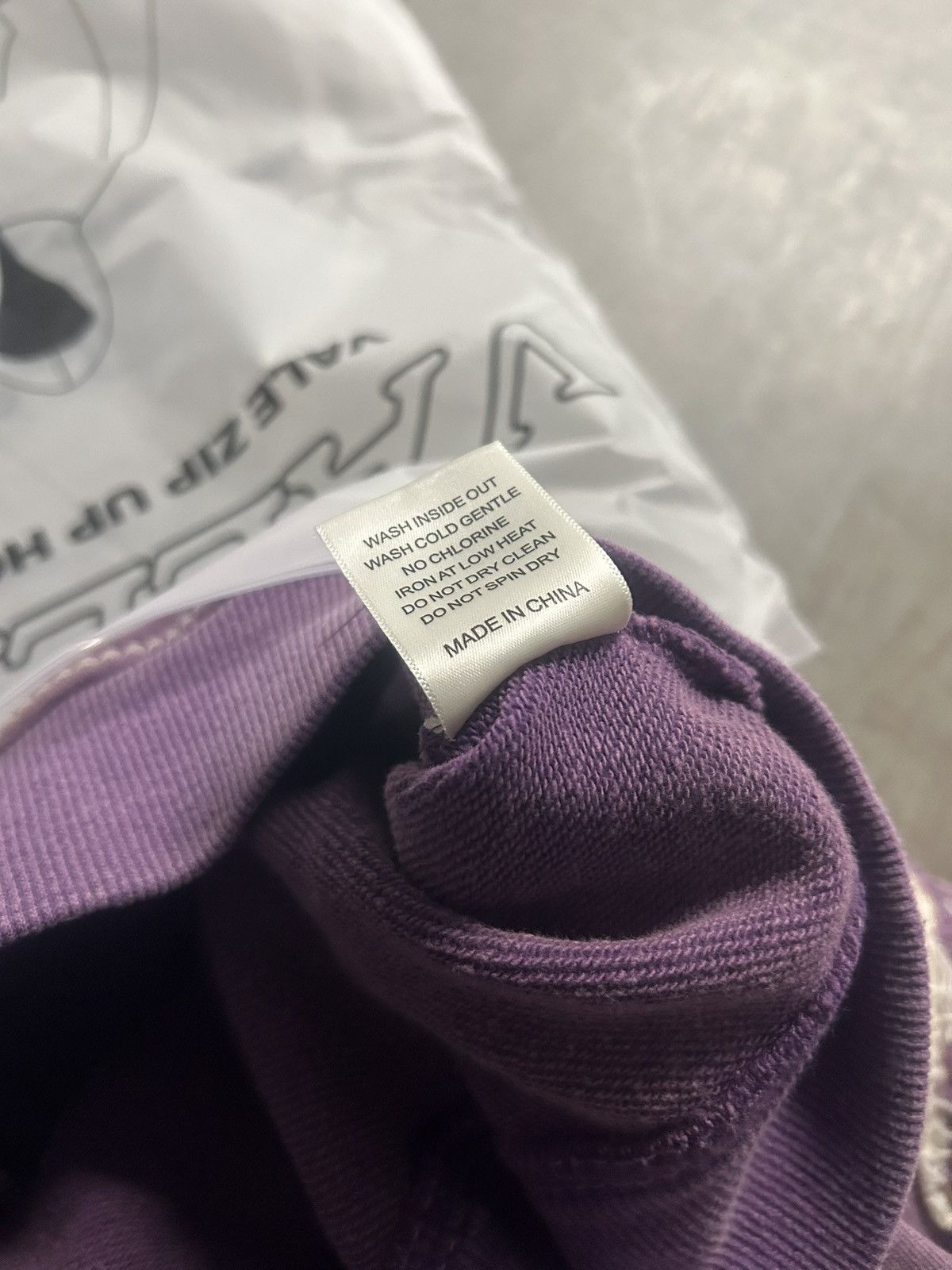 Vale Vale Forever Valley Dreams Purple Religion Zip Up Hoodie Size US S / EU 44-46 / 1 - 5 Thumbnail