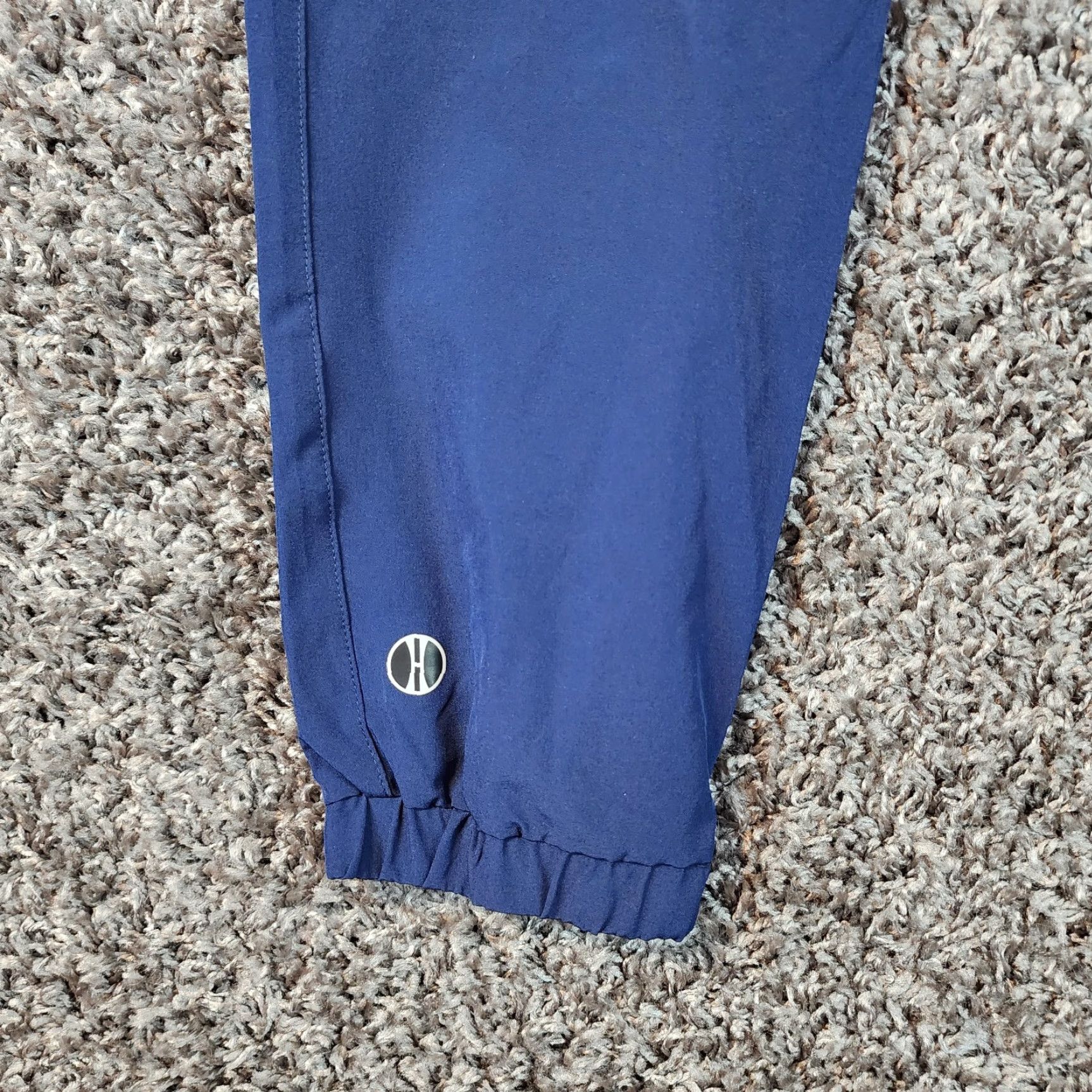 Holloway Holloway Womens Blue Navy Elastic Waist Jogger Pants Medium Size 32" / US 10 / IT 46 - 3 Thumbnail