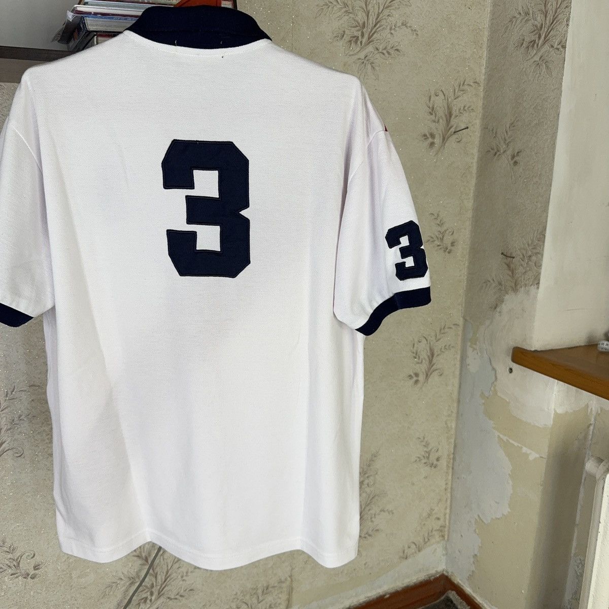 Designer × Polo Ralph Lauren Vintage Polo Ralph Lauren T shirt USA Chief Kiff White XL Size US XL / EU 56 / 4 - 14 Thumbnail