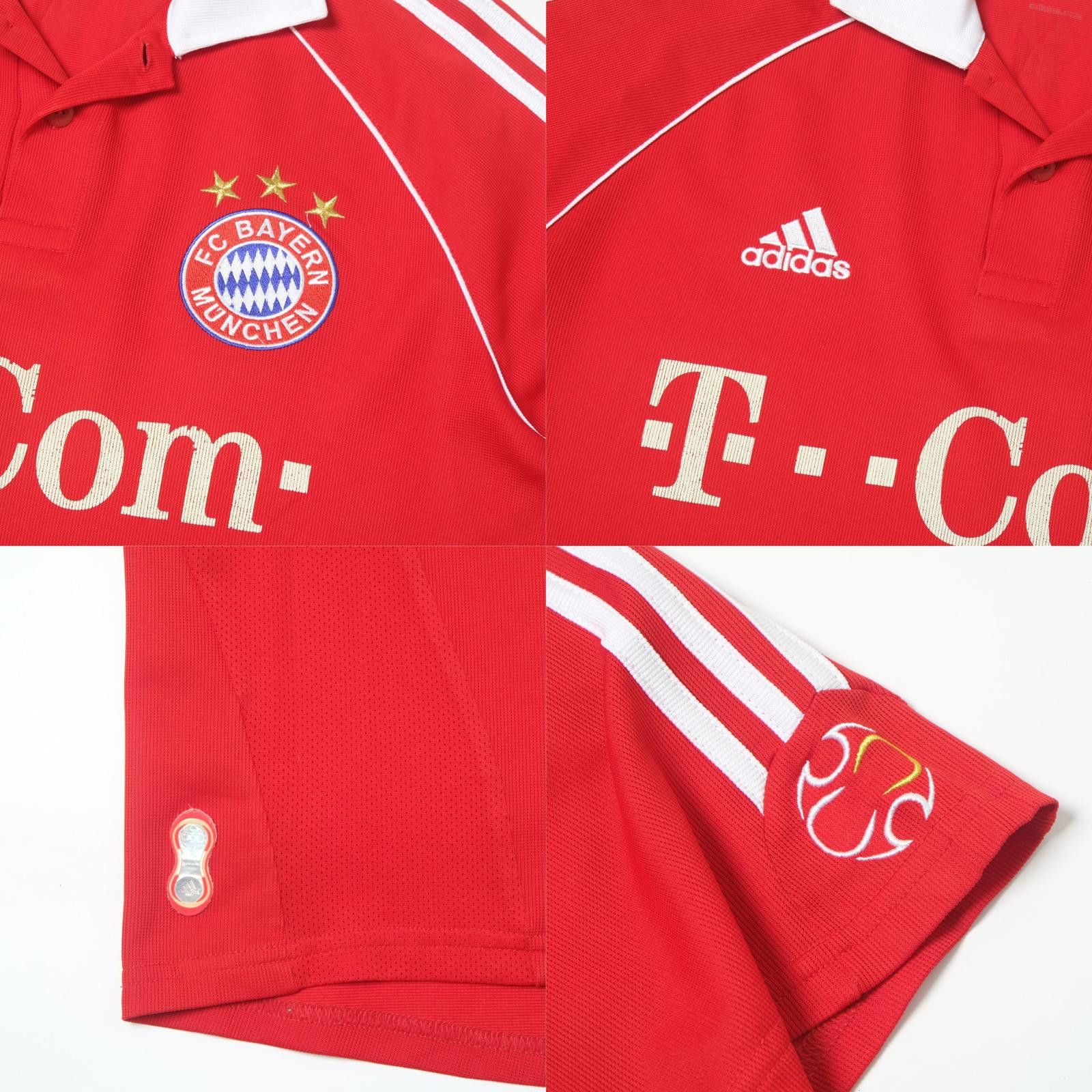 Adidas 2006/07 Bayern Munich Home Shirt (L/XL) Size US L / EU 52-54 / 3 - 6 Thumbnail