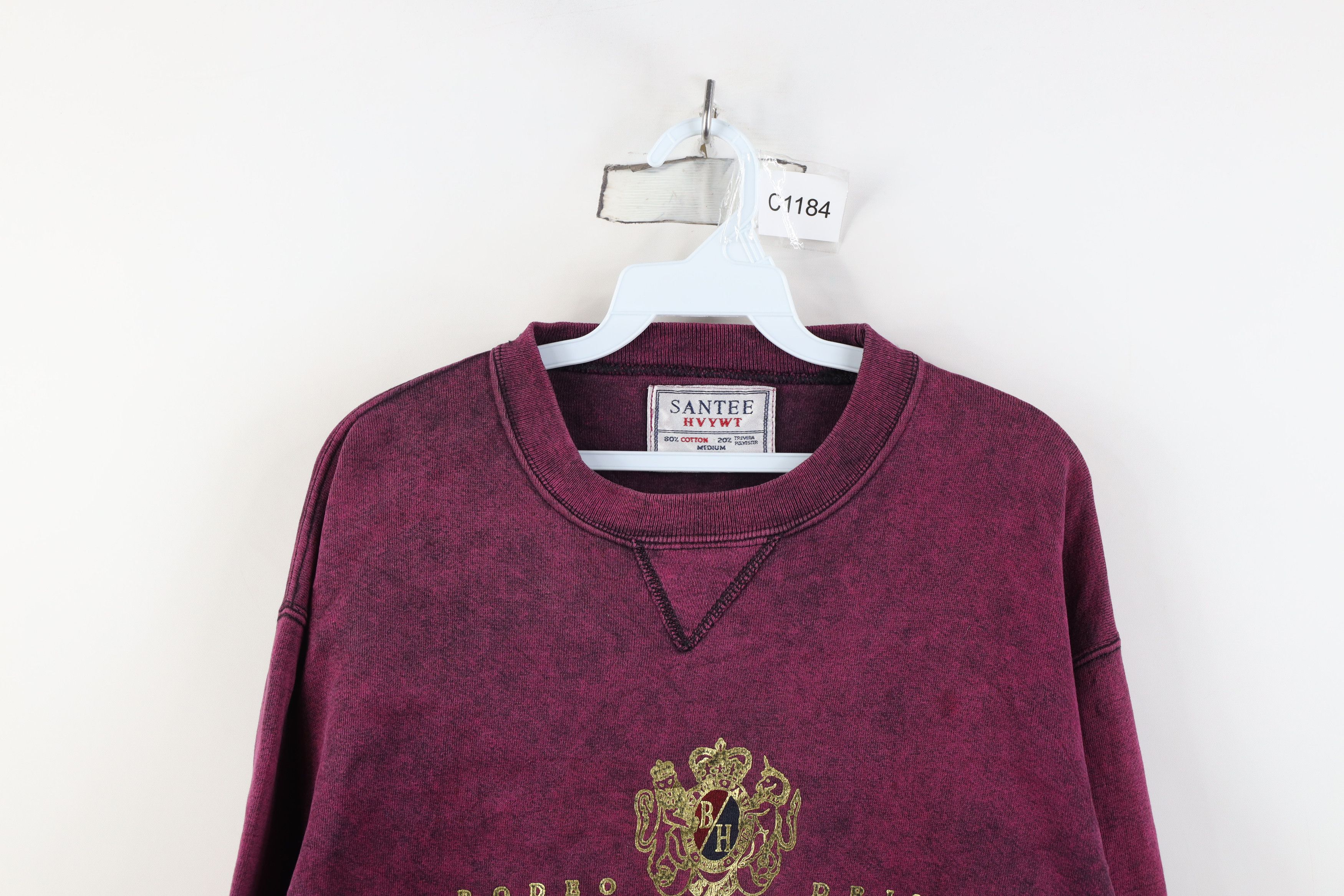 Vintage Vintage 90s Streetwear Acid Beverly Hills Sweatshirt USA Size M / US 6-8 / IT 42-44 - 2 Thumbnail
