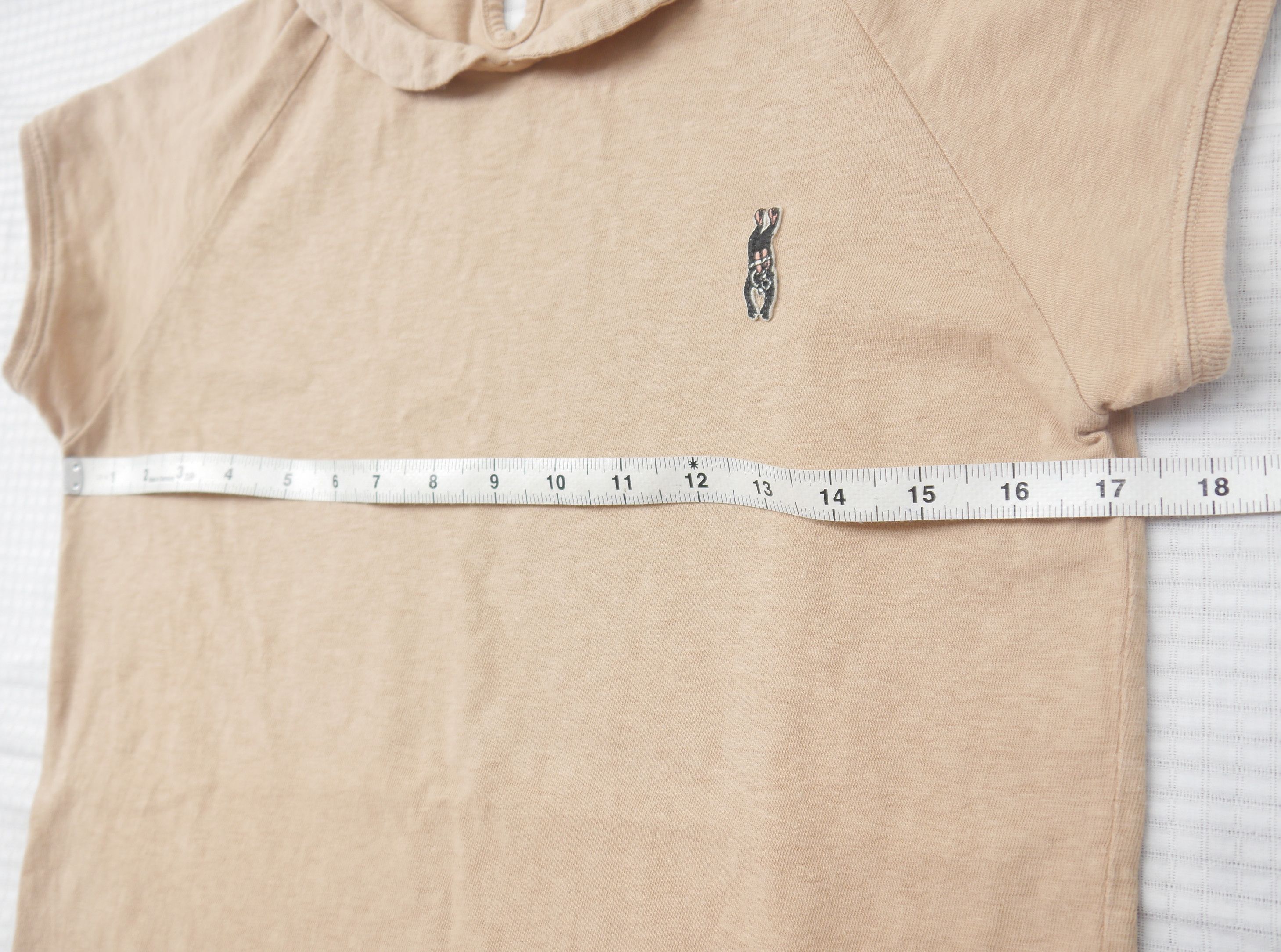 Kapital (S436) Kapital Beige Scuba Diver Patch Cap Sleeve Shirt 1 Size S / US 4 / IT 40 - 11 Thumbnail
